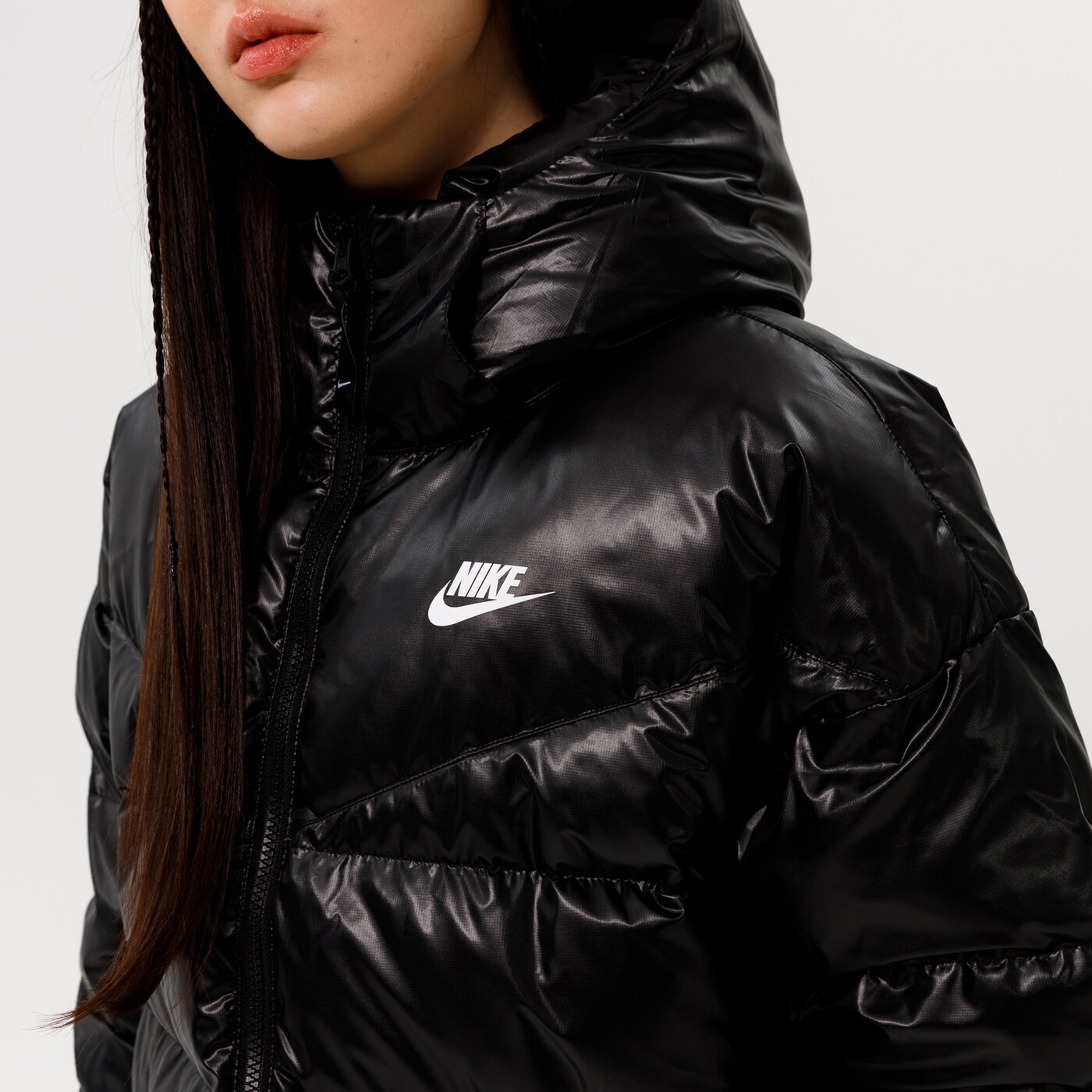 Nike City Hooded Parka Jacket Parka Dh Kolor Czarny Damskie