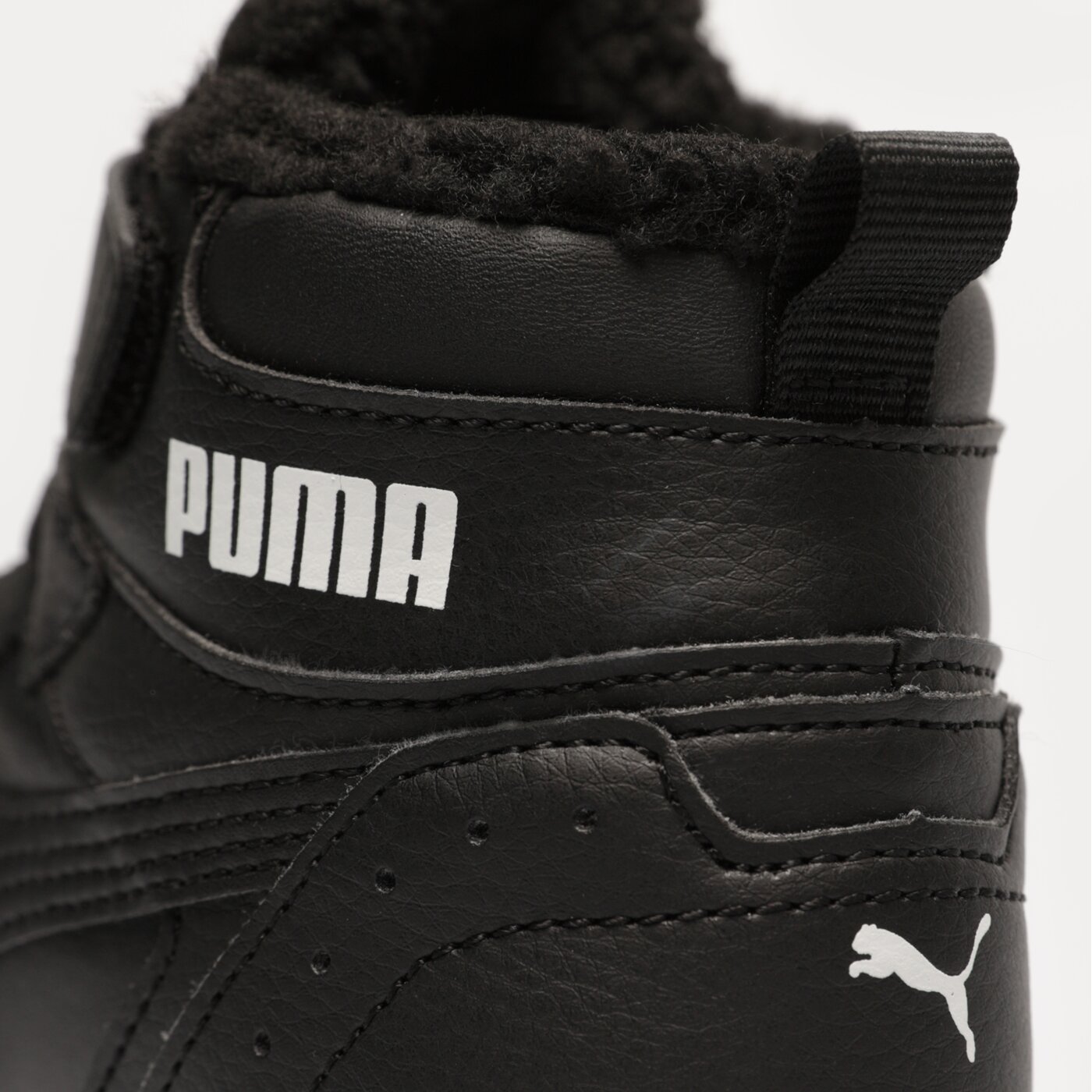 Puma Rebound Joy Fur Ps Kolor Czarny Dzieci Ce Sneakersy