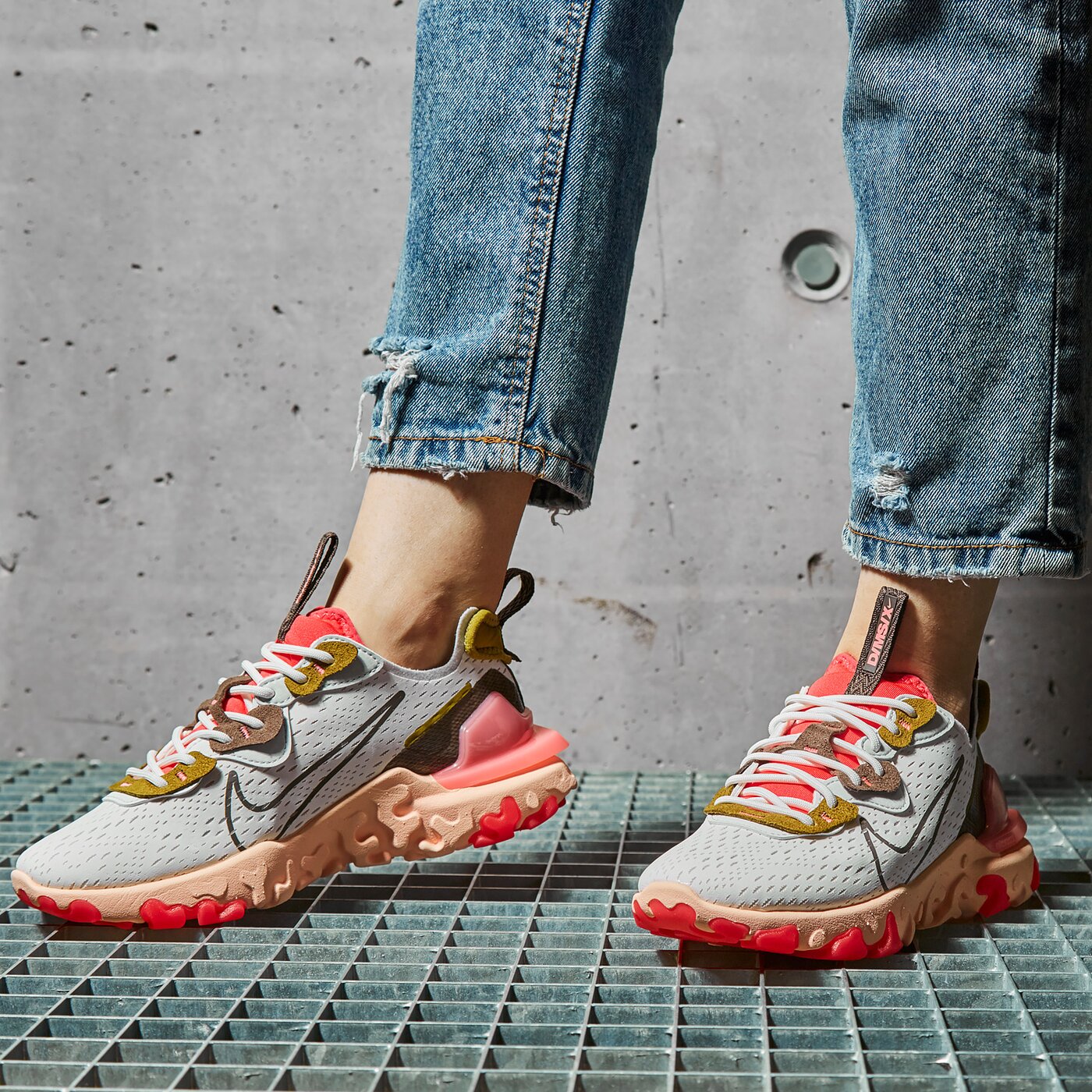 Nike React Vision Ci Kolor Bia Y Damskie Sneakersy Buty W