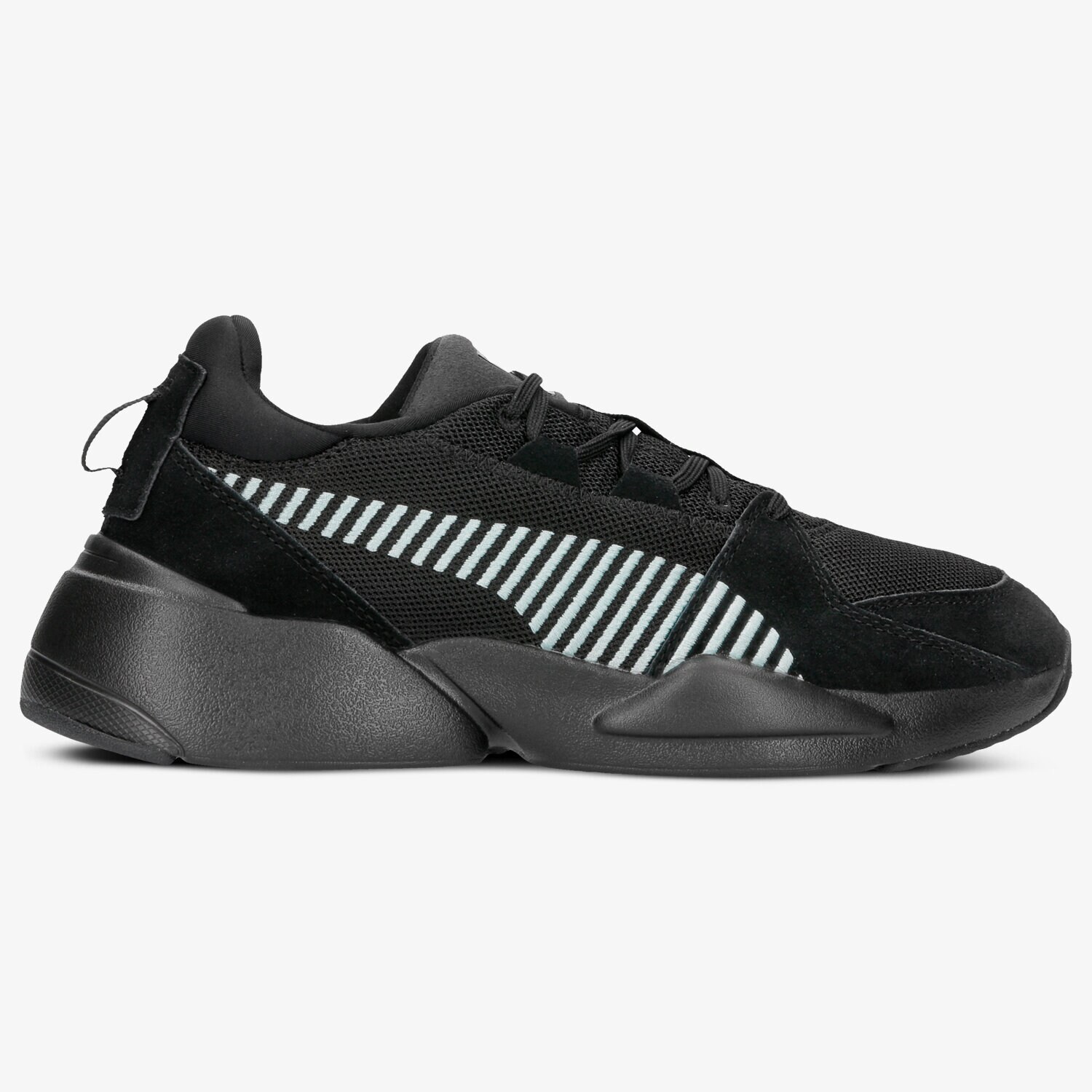Buty sneakersy męskie PUMA ZETA SUEDE 36934701 CZARNY
