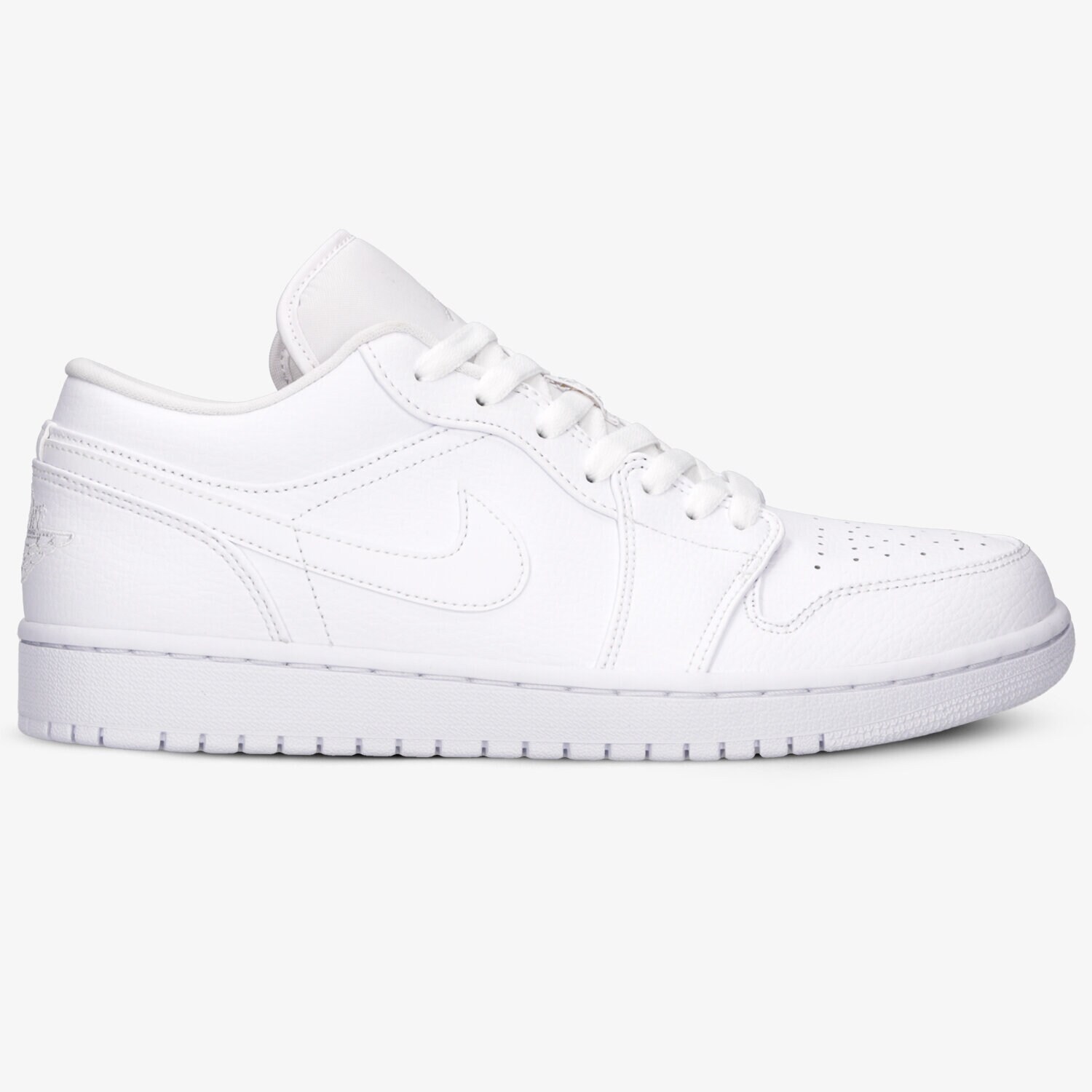 Buty sneakersy męskie AIR JORDAN 1 LOW 553558-112 BIAŁY