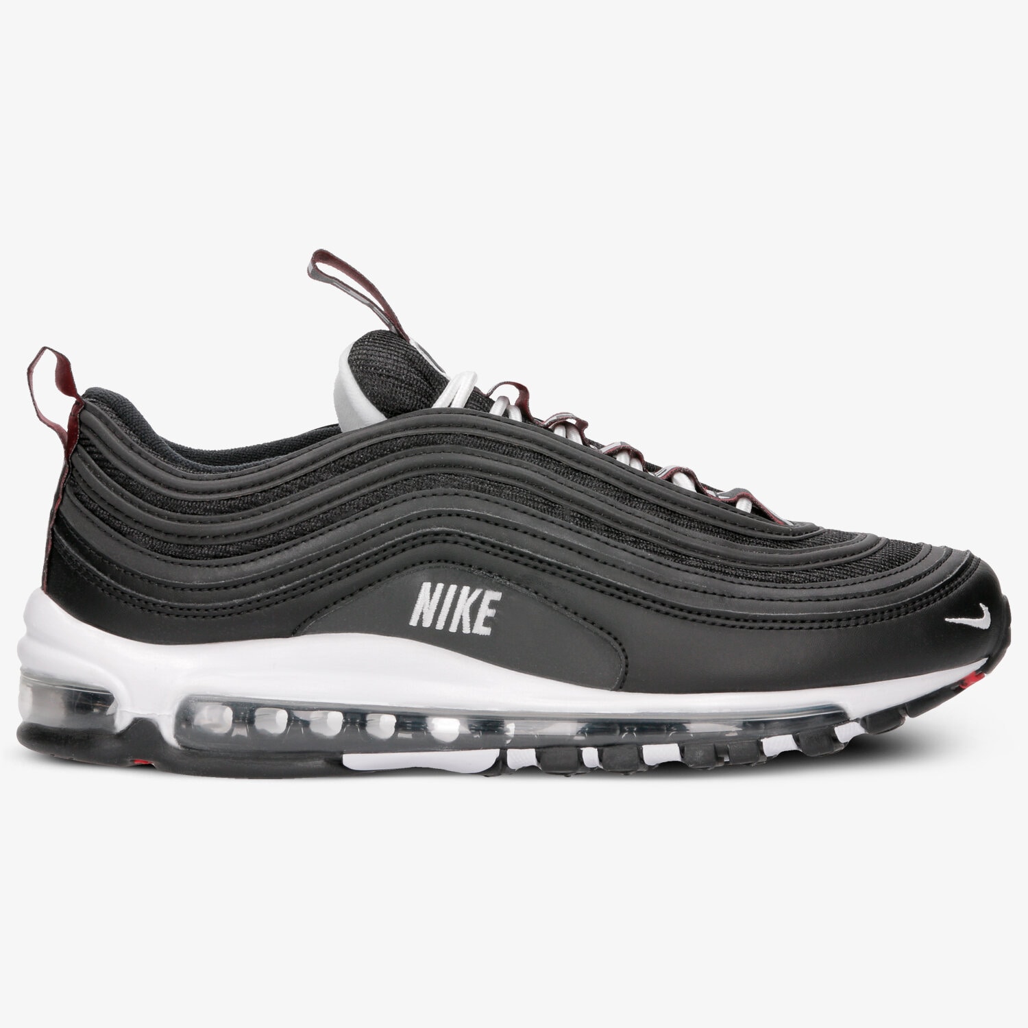 Buty sneakersy męskie NIKE AIR MAX 97 PREMIUM 312834-008 CZARNY