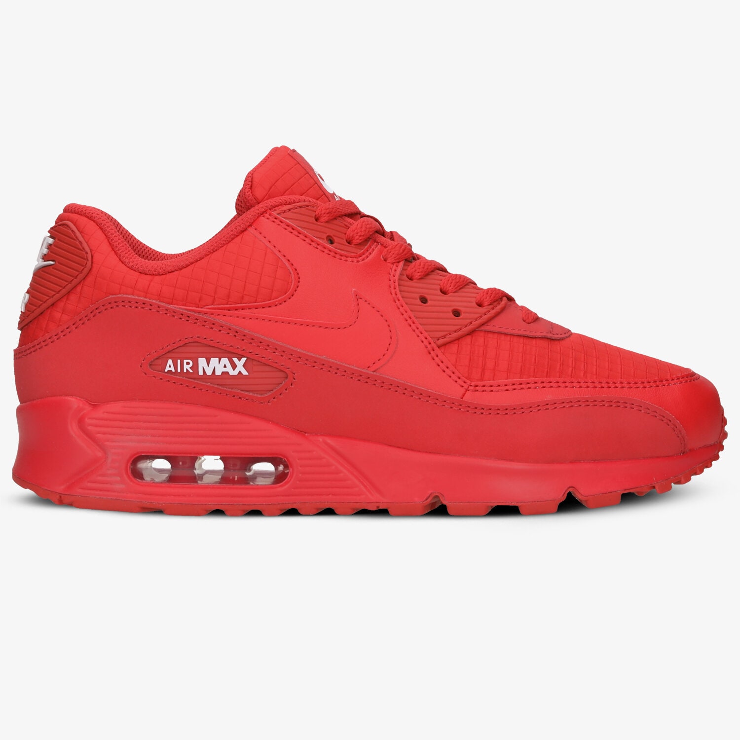 Buty sneakersy męskie NIKE AIR MAX 90 ESSENTIAL AJ1285-602 CZERWONY