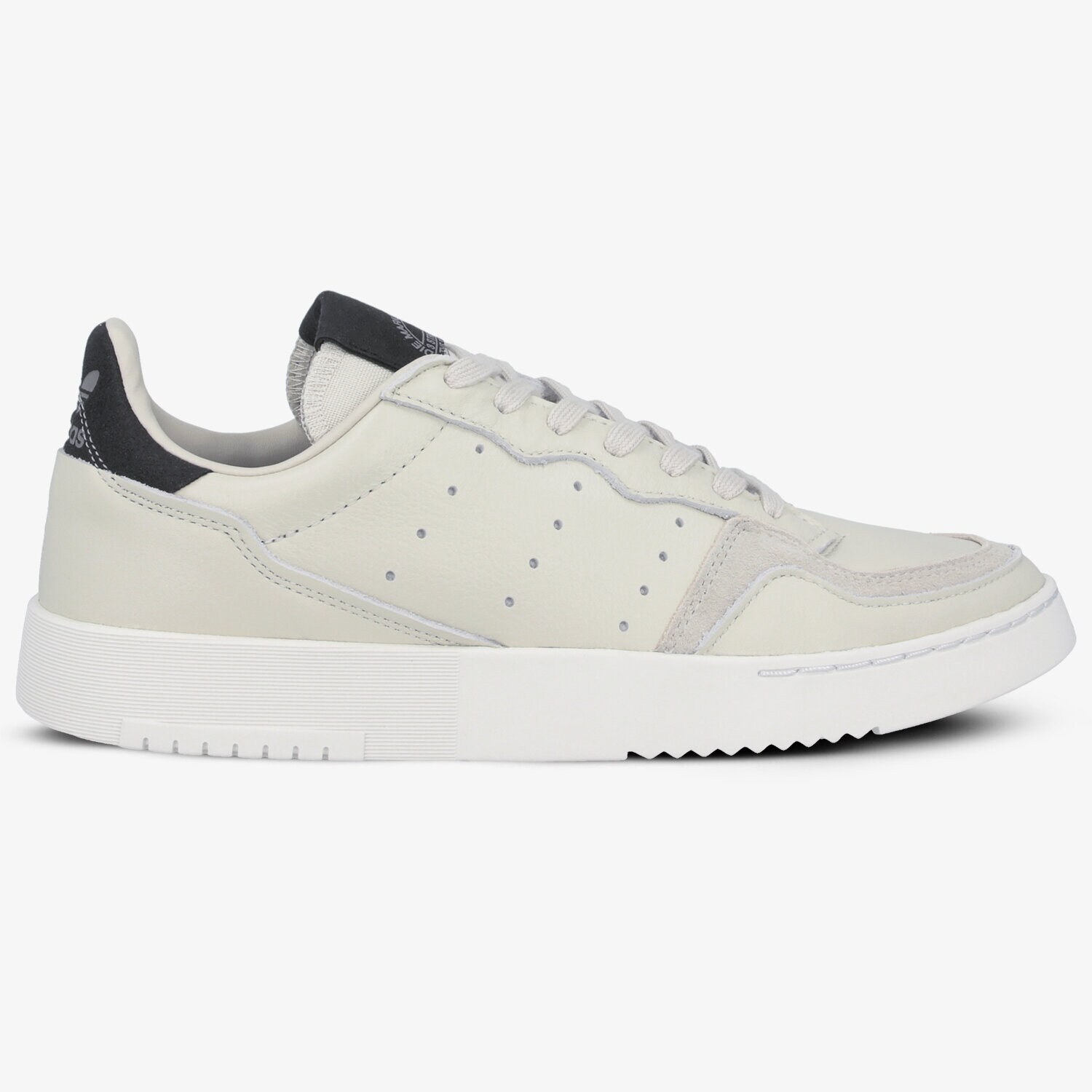 Buty sneakersy męskie ADIDAS SUPERCOURT FU9490 SZARY