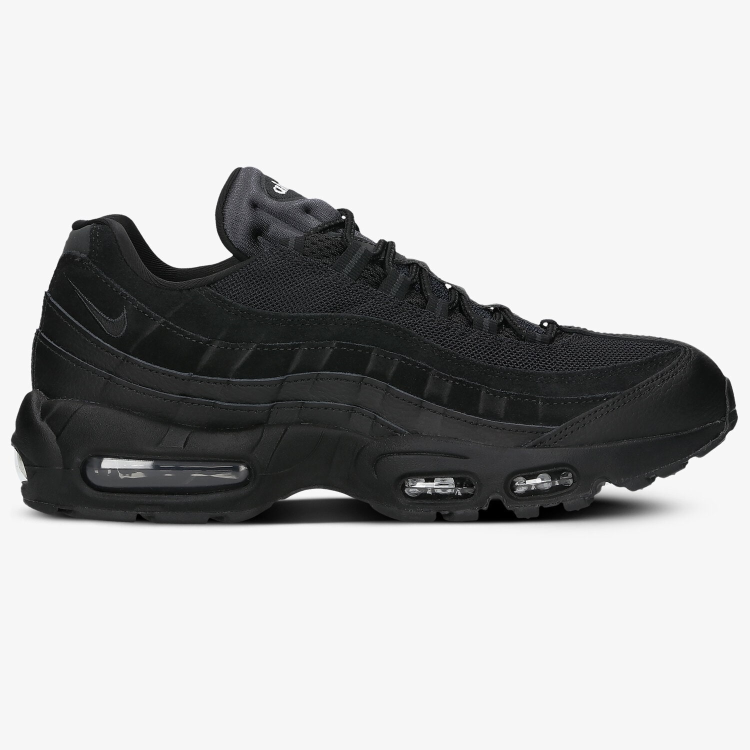 Buty sneakersy męskie NIKE AIR MAX 95 ESSENTIAL AT9865-001 CZARNY