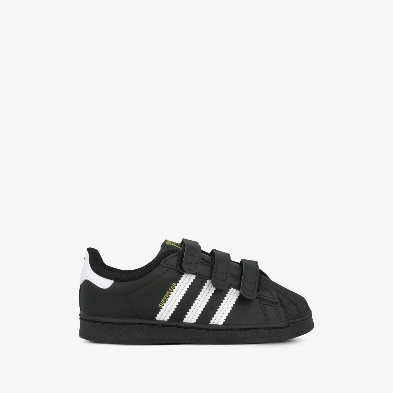 Buty sneakersy dla dzieci ADIDAS SUPERSTAR CF I  EF4843 CZARNY