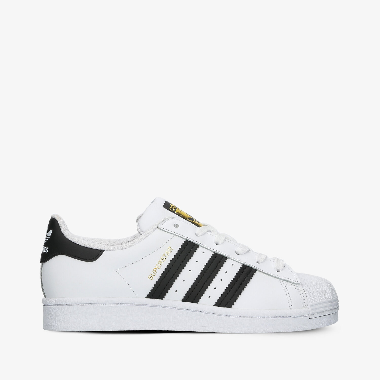Buty sneakersy dla dzieci ADIDAS SUPERSTAR  FU7712 BIAŁY