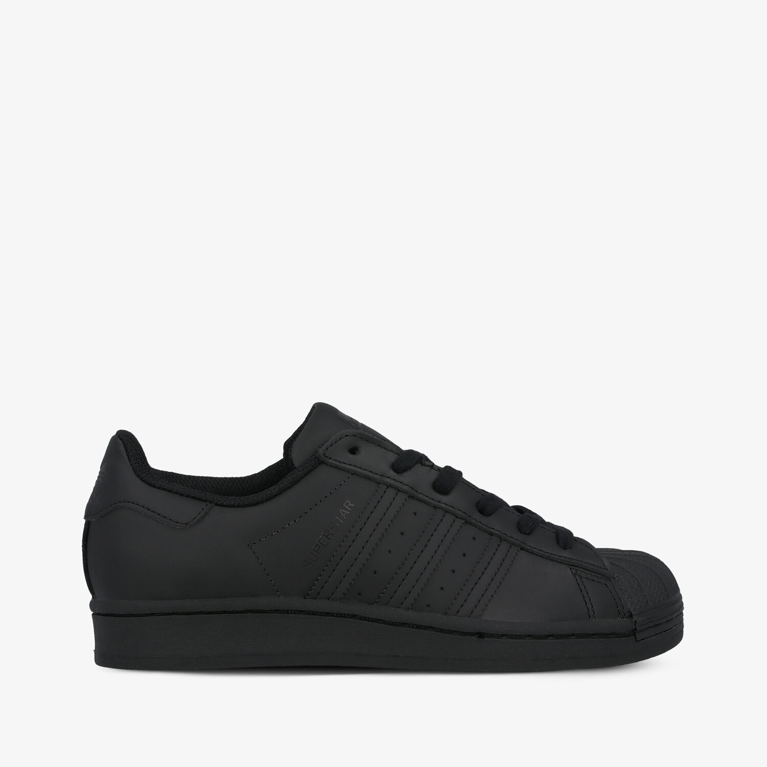 Buty sneakersy dla dzieci ADIDAS ORIGINALS SUPERSTAR  FU7713 CZARNY