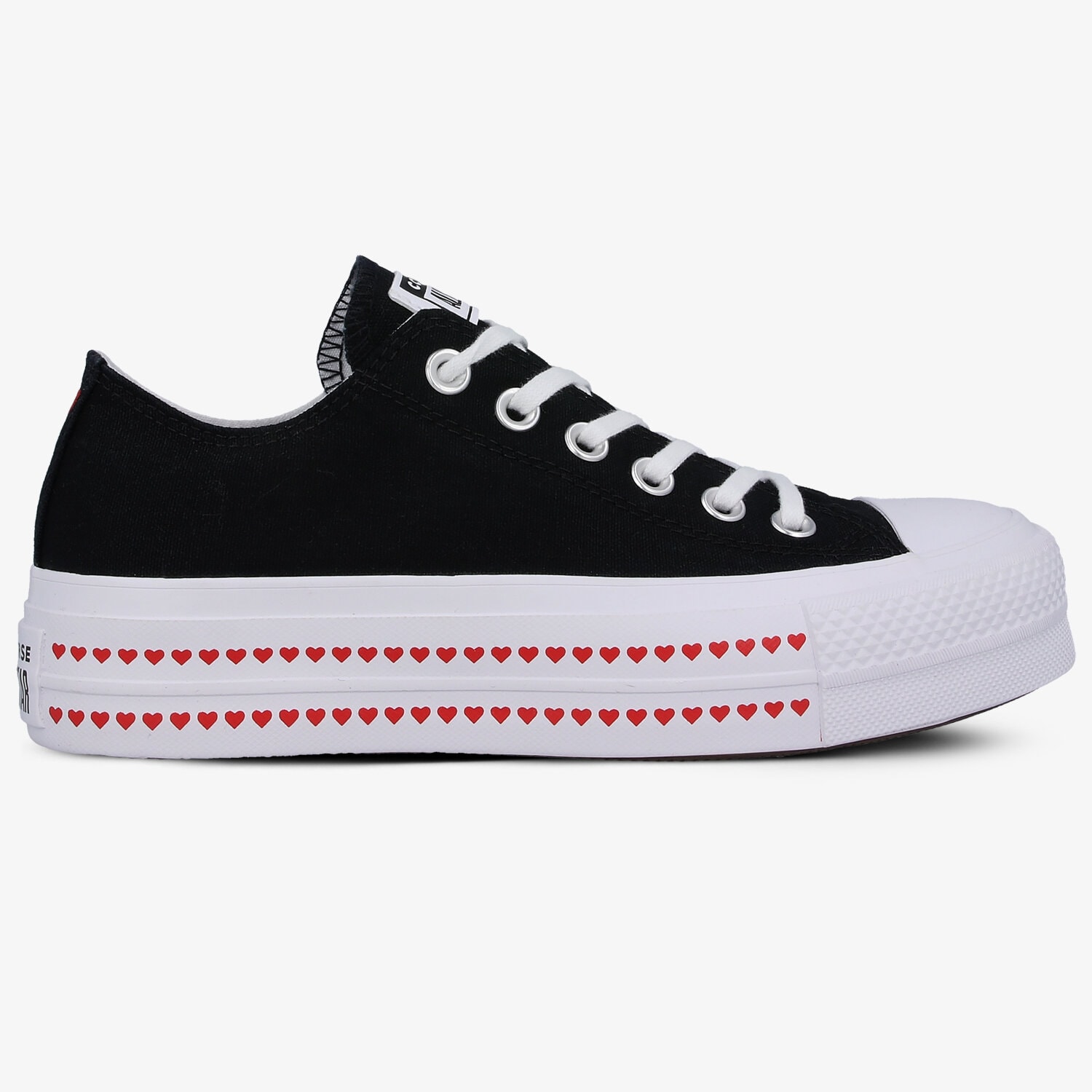 Damskie trampki, tenisówki CONVERSE CHUCK TAYLOR ALL STAR LIFT 567158C CZARNY