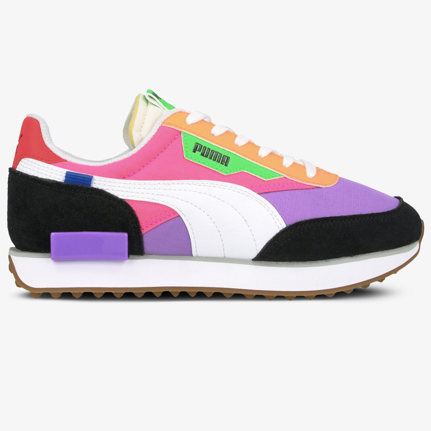 Buty sneakersy damskie PUMA RIDER PLAY ON 37114903 FIOLETOWY