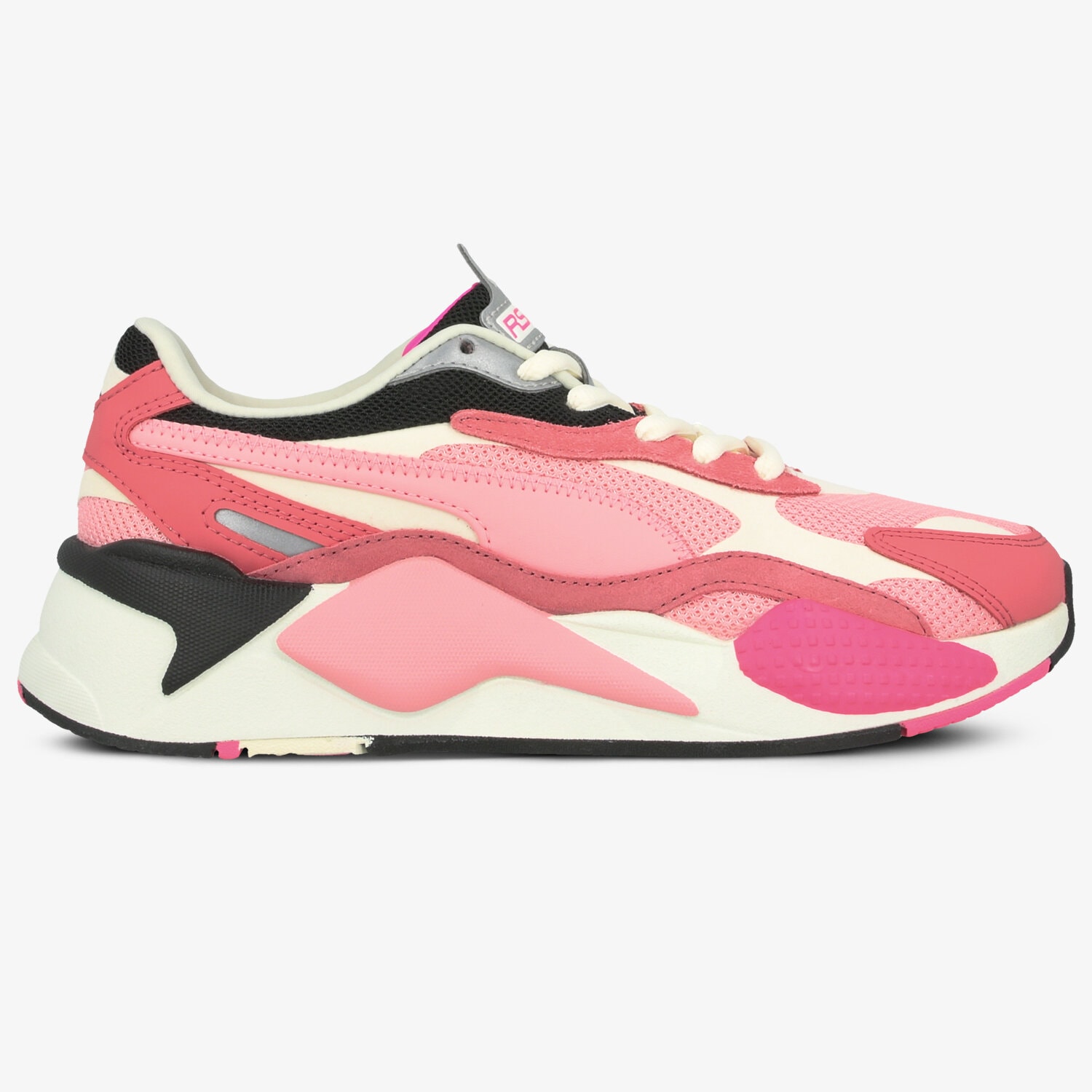 Buty sneakersy damskie PUMA RS-X³ PUZZLE  37157006 RÓŻOWY