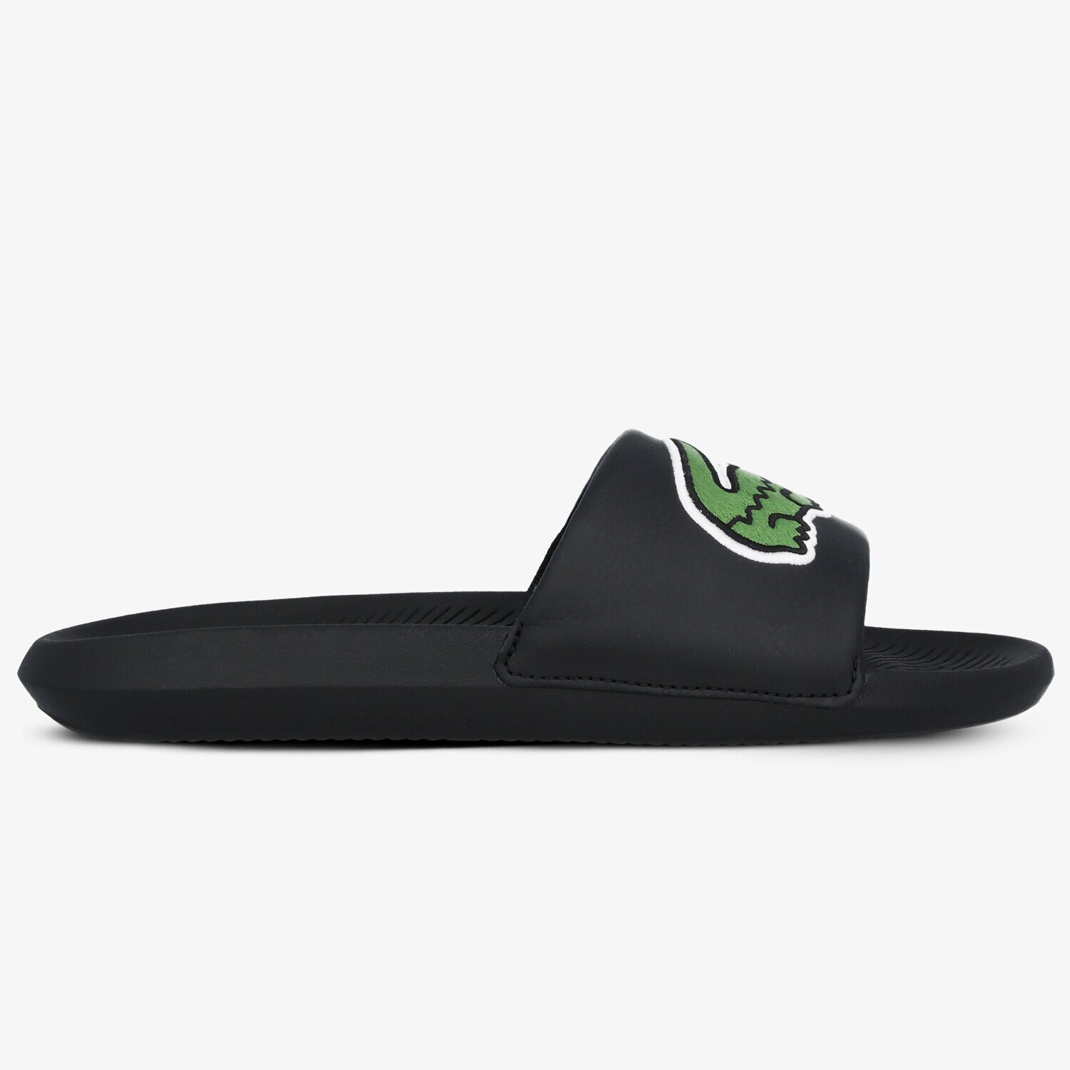 Klapki męskie LACOSTE CROCO SLIDE 319 4 US 738CMA00731B4 CZARNY