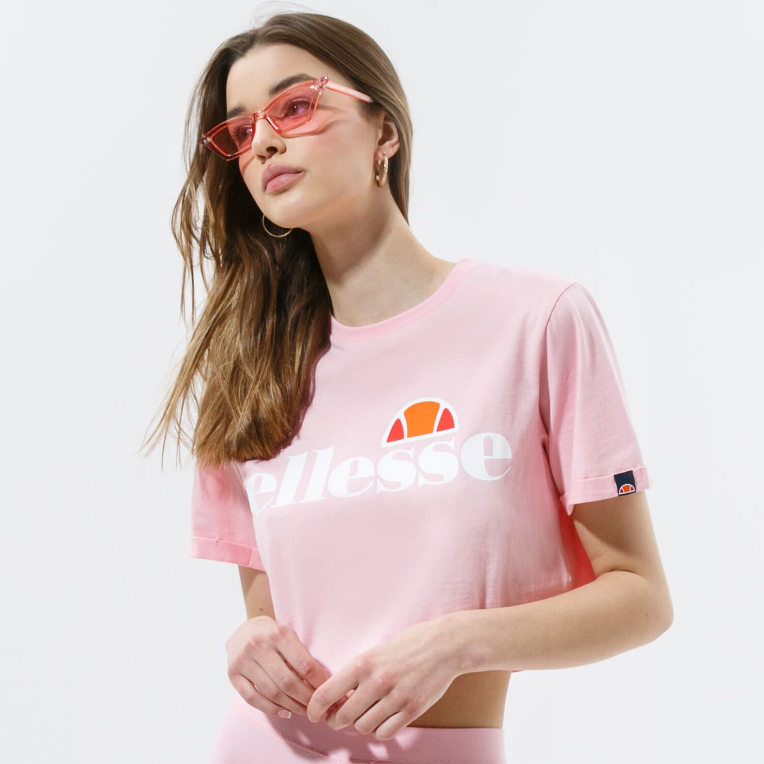 Koszulka, t-shirt damski ELLESSE T-SHIRT ALBERTA LPINK SGS04484808 RÓŻOWY