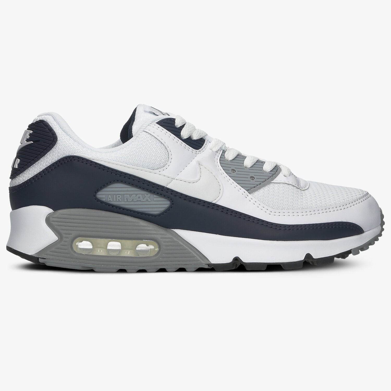 Buty sneakersy męskie NIKE AIR MAX 90 CT4352-100 SZARY