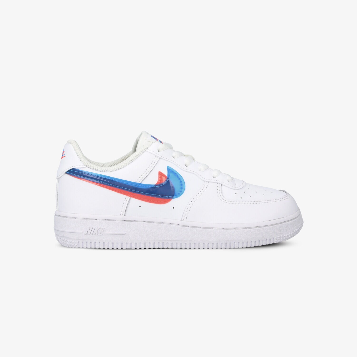 Buty sneakersy dla dzieci NIKE FORCE 1 LV8 KSA (PS) CJ7160-100 BIAŁY
