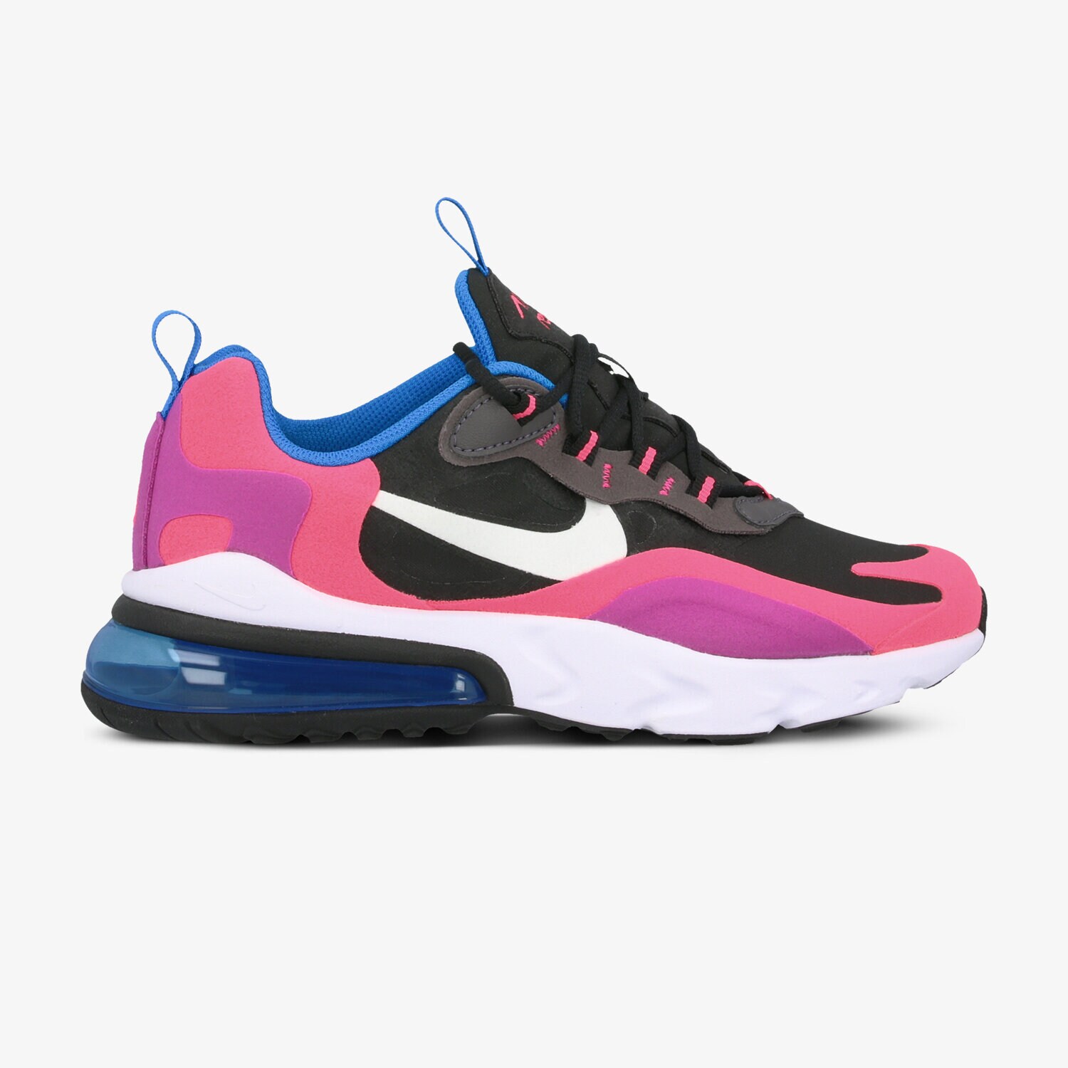 Buty sneakersy dla dzieci NIKE AIR MAX 270 REACT GG BQ0101-001 CZARNY