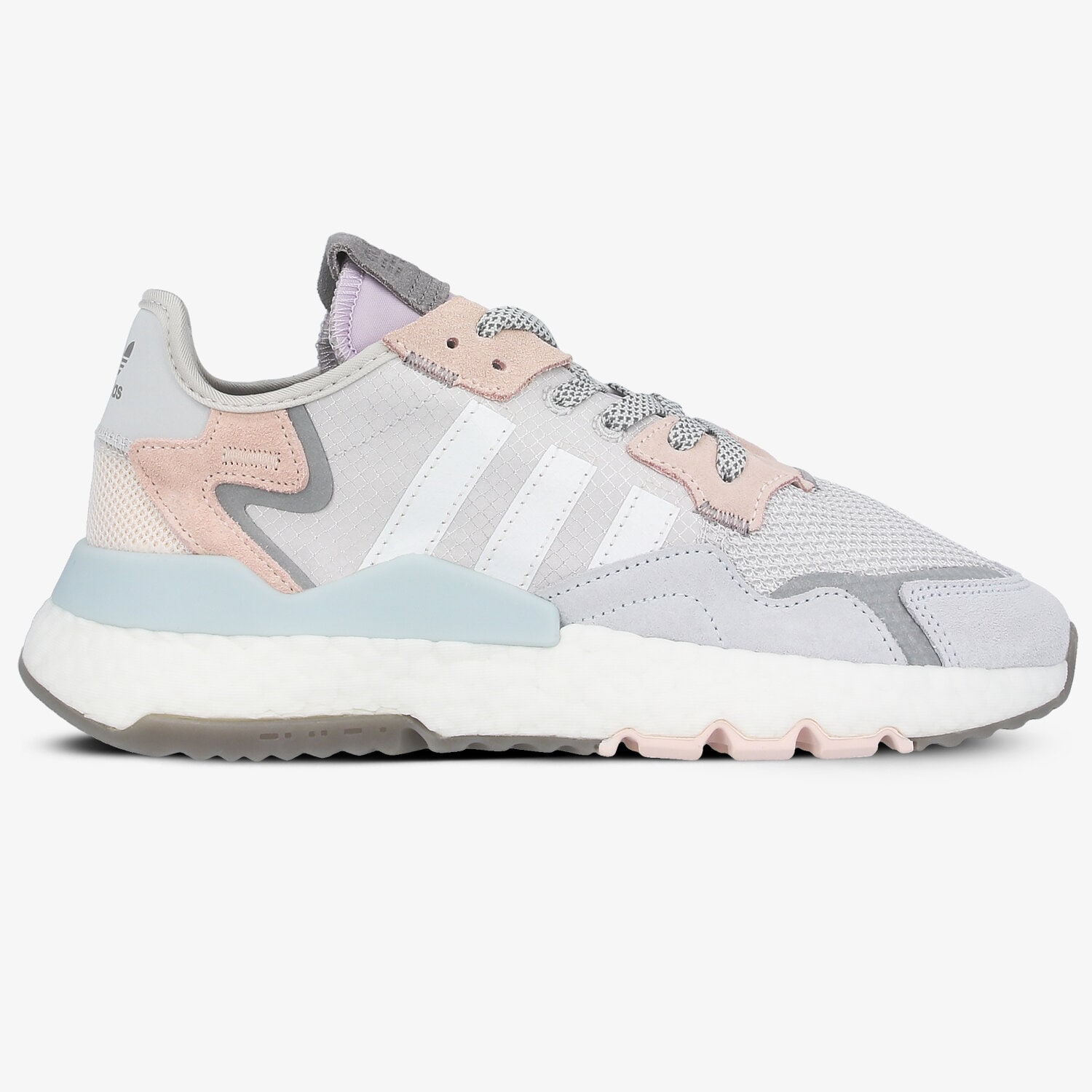 Buty sneakersy damskie ADIDAS NITE JOGGER W FV1328 SZARY