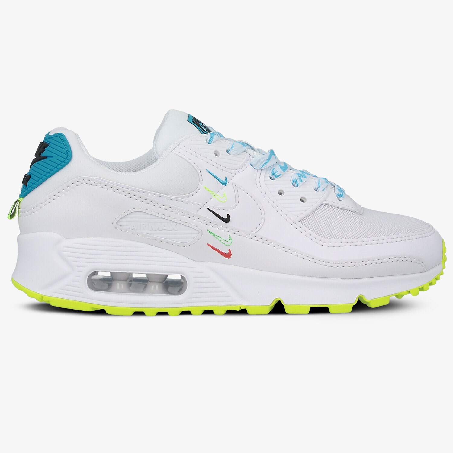 Buty sneakersy damskie NIKE AIR MAX 90 SE CK7069-100 BIAŁY