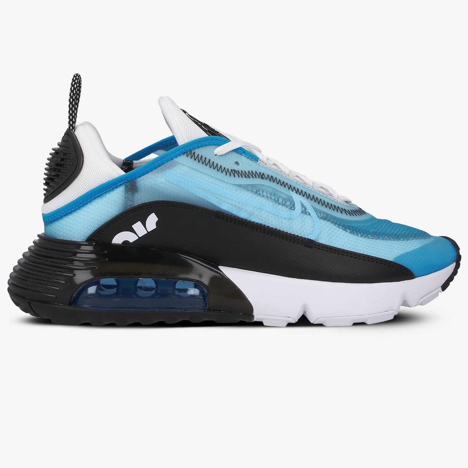 Buty sneakersy męskie NIKE AIR MAX 2090  CT1091-400 NIEBIESKI