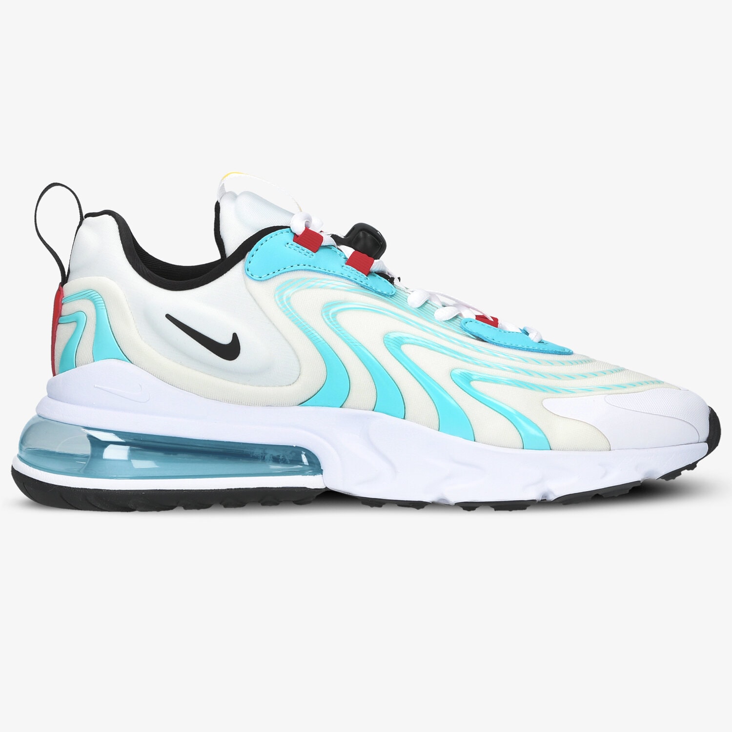 Buty sneakersy męskie NIKE AIR MAX 270 REACT ENG CT1281-100 BIAŁY