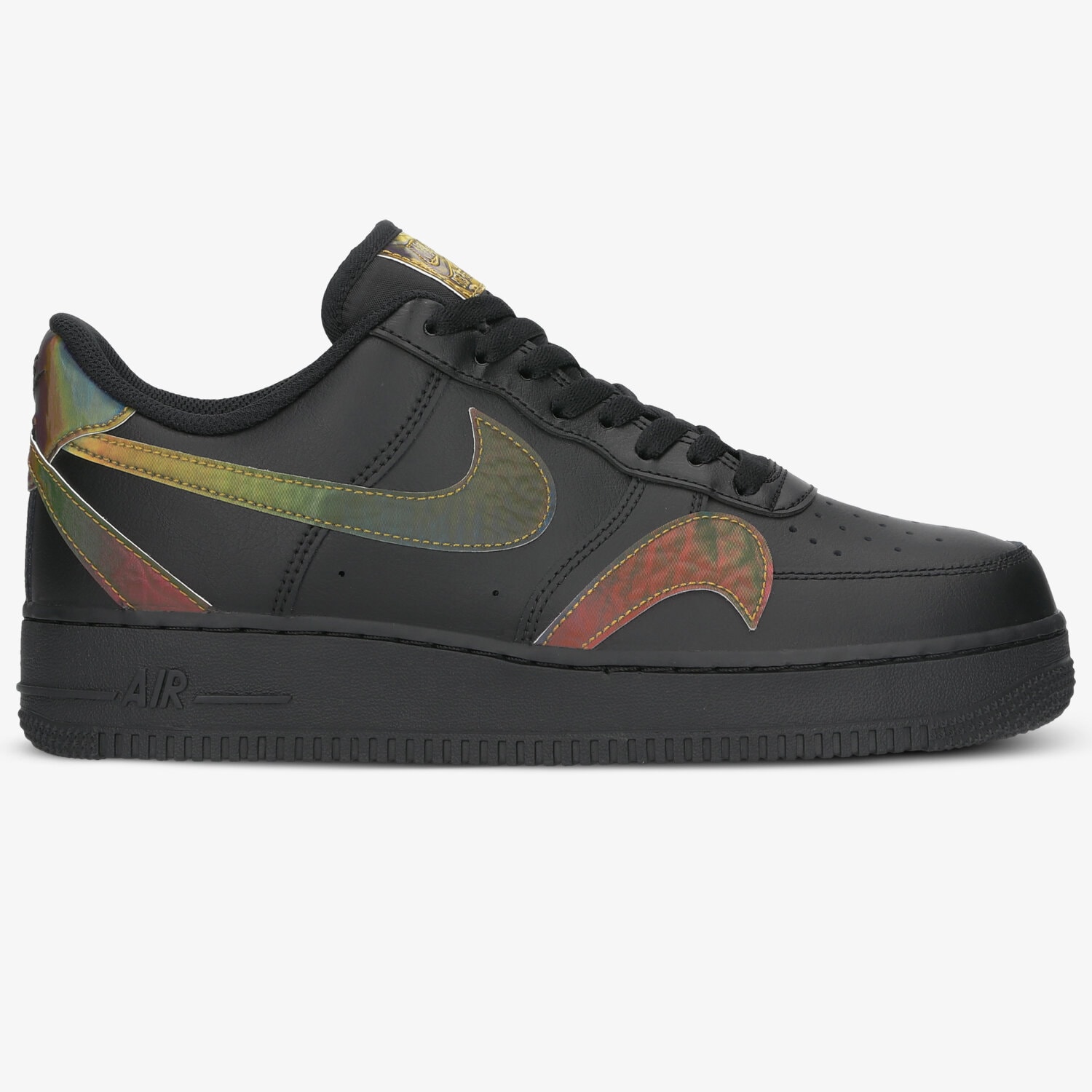 Buty sneakersy męskie NIKE AIR FORCE 1 '07 LV8 CK7214-001 CZARNY