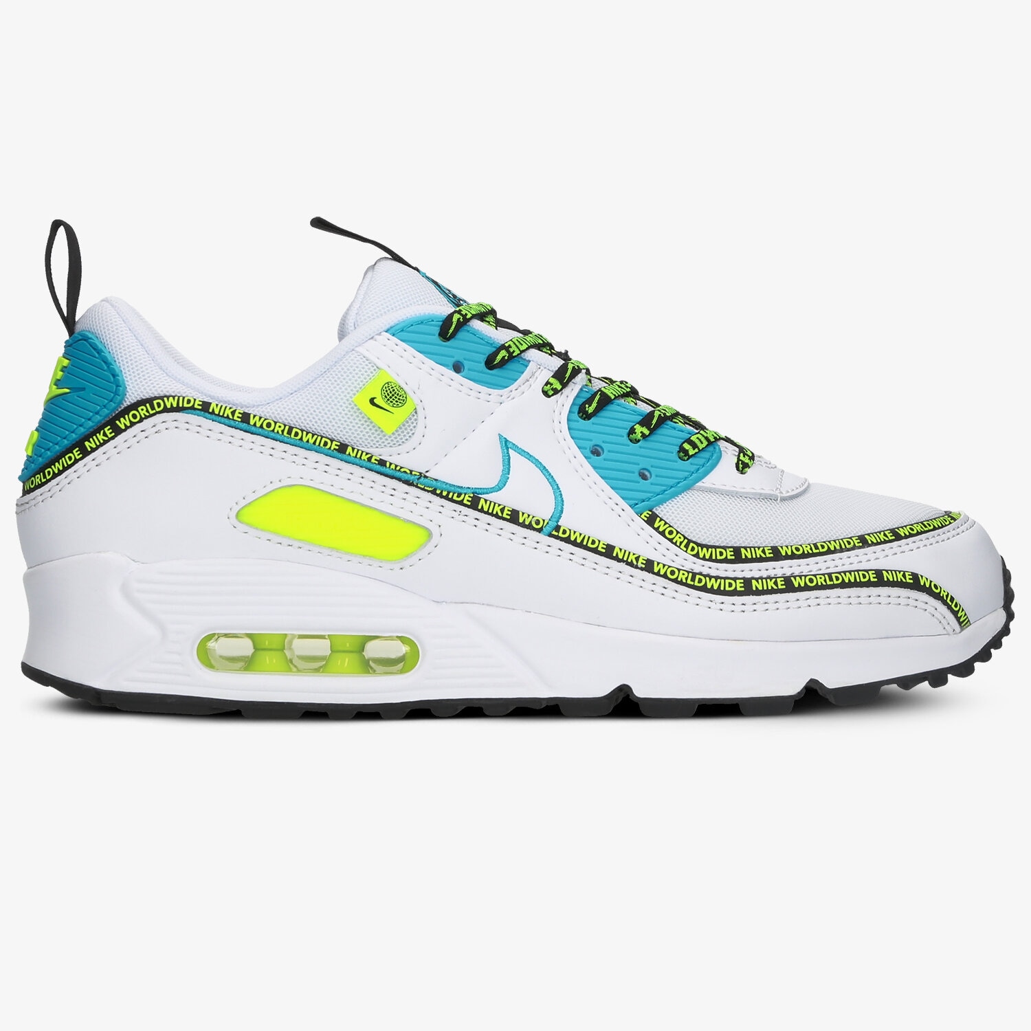 Buty sneakersy męskie NIKE AIR MAX 90 SE CZ6419-100 BIAŁY