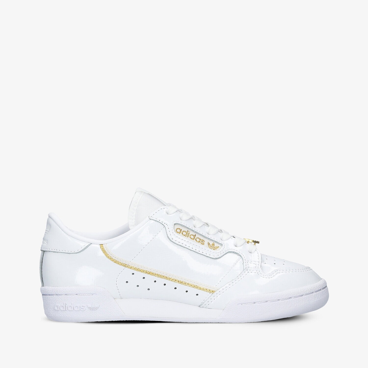 Buty sneakersy damskie ADIDAS CONTINENTAL 80 W FU9980 BIAŁY