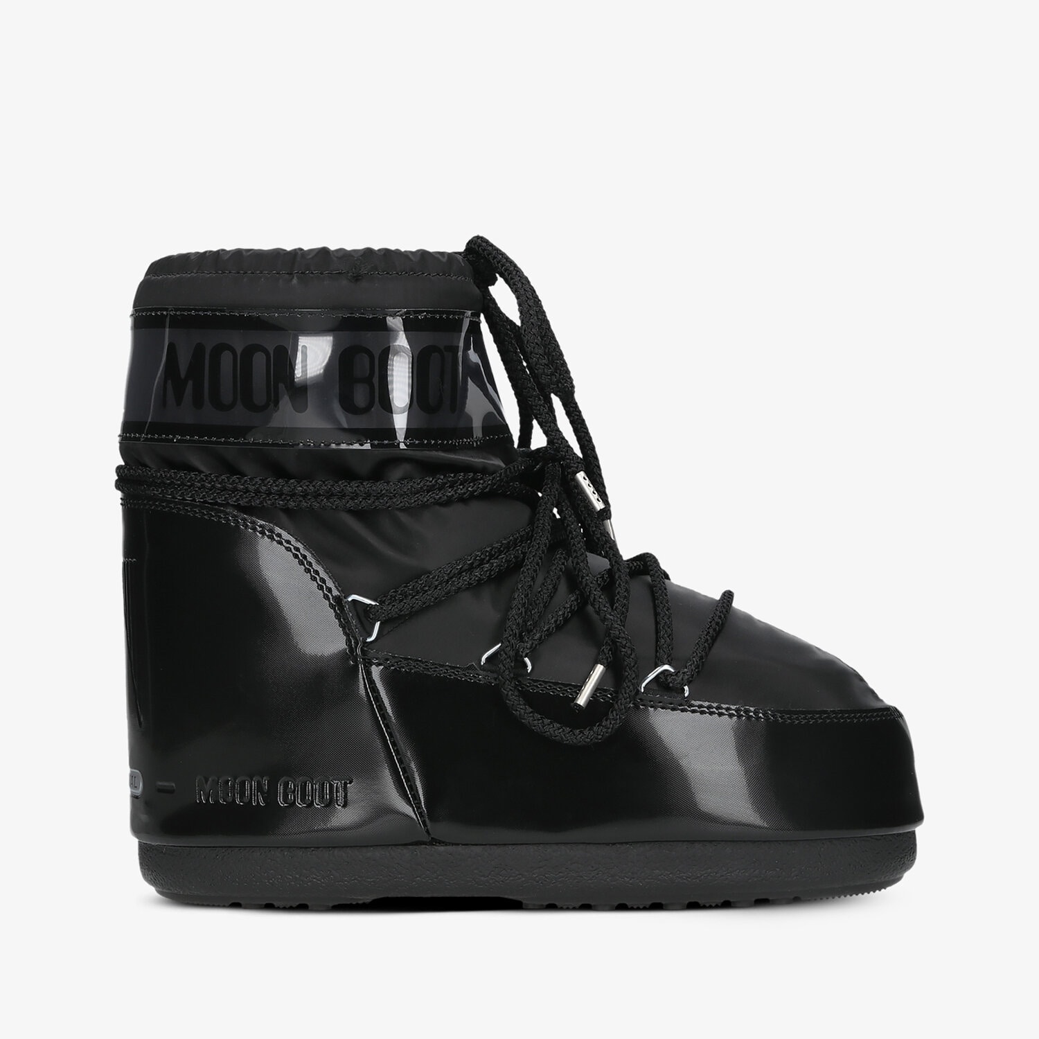 Buty zimowe damskie MOON BOOT CLASSIC LOW GLANCE 14093500001 CZARNY