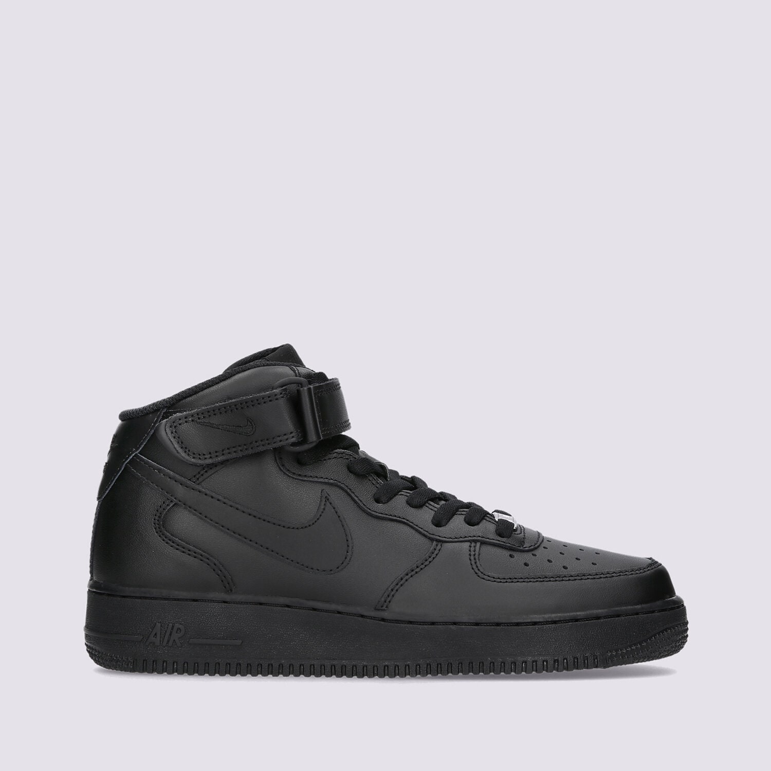 Buty sneakersy męskie NIKE AIR FORCE 1 MID '07 CW2289-001 CZARNY