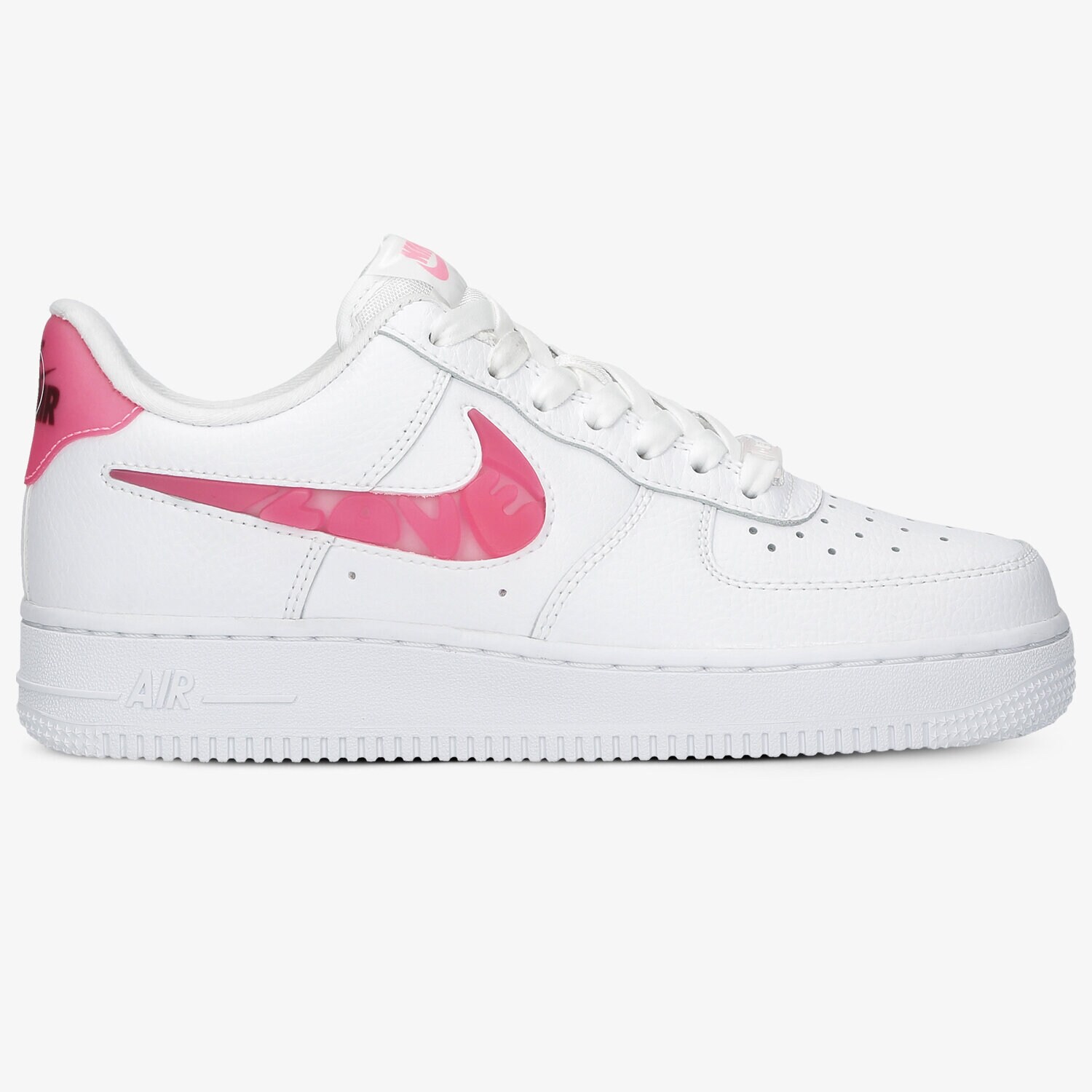 Buty sneakersy damskie NIKE AIR FORCE 1 '07 SE CV8482-100 BIAŁY