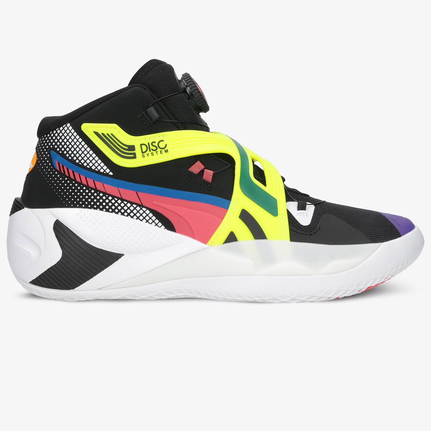 Buty sneakersy męskie PUMA DISC REBIRTH 19481202 CZARNY