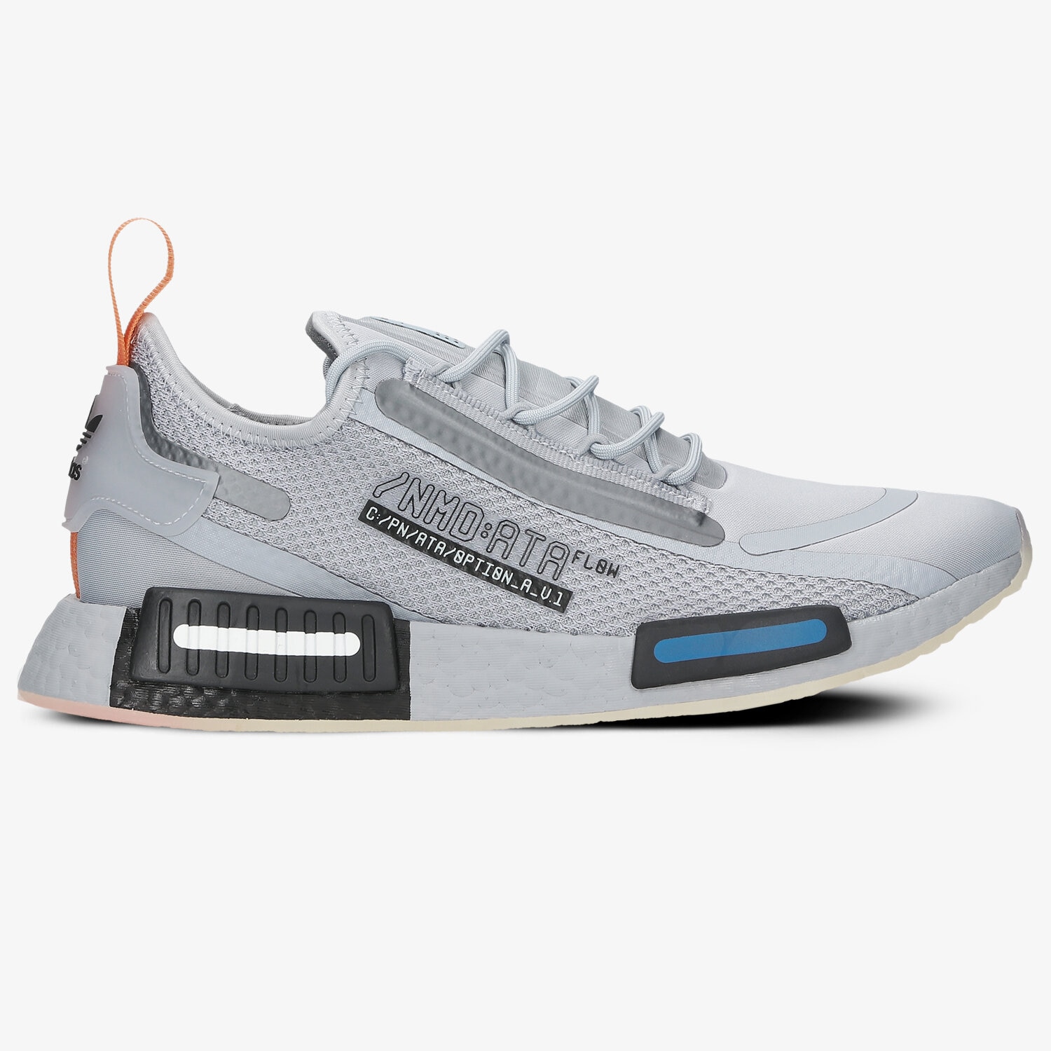 Buty sneakersy męskie ADIDAS NMD_R1 SPECTOO  FZ3200 SZARY
