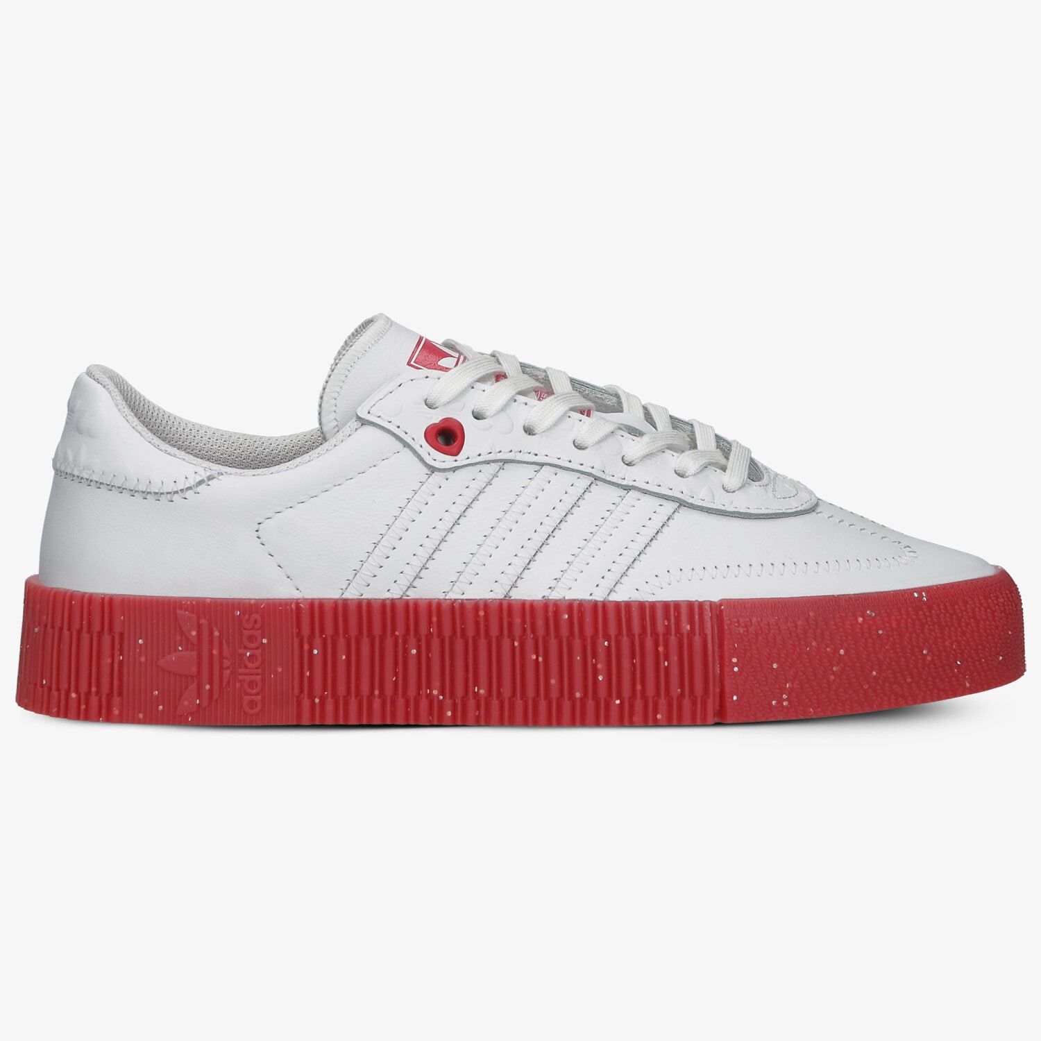 Buty sneakersy damskie ADIDAS SAMBAROSE W FZ1831 BIAŁY