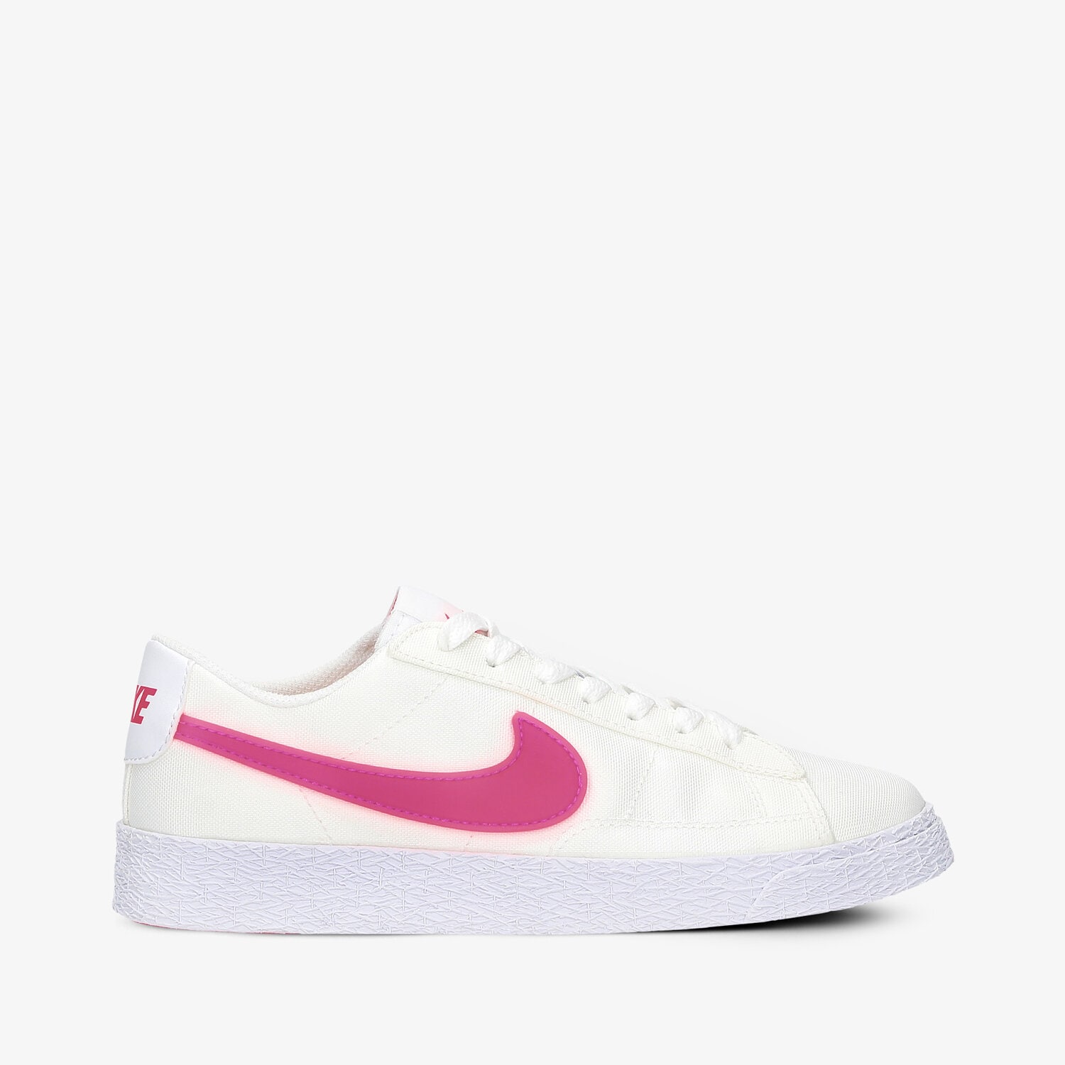 Buty sneakersy dla dzieci NIKE BLAZER LOW POP (GS) AQ5604-100 BIAŁY
