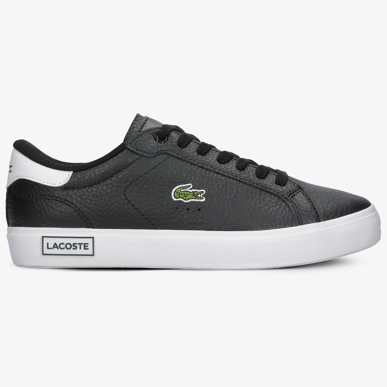 Buty sneakersy damskie LACOSTE POWERCOURT 0721 2 SFA 741SFA0048312 CZARNY