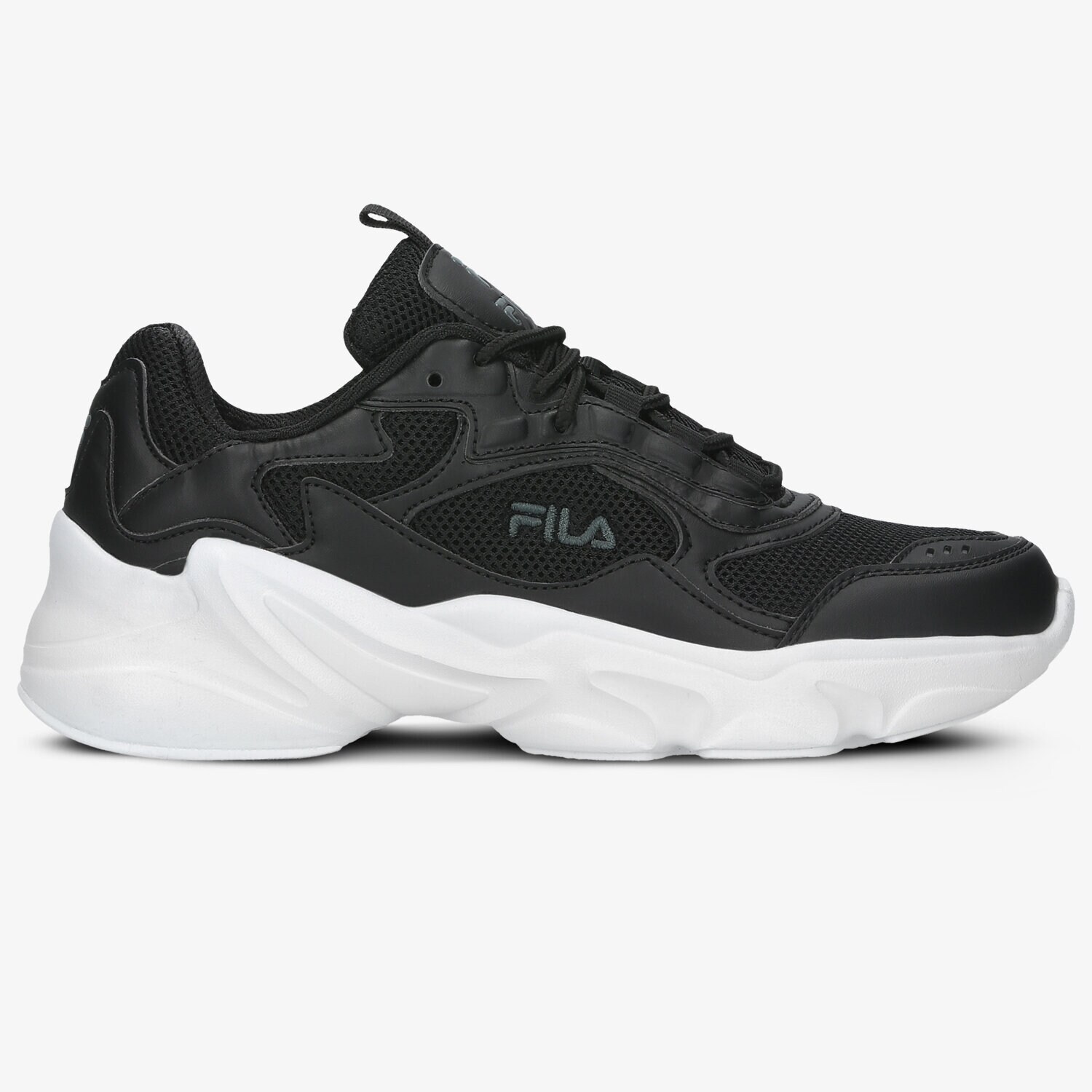 Buty sneakersy damskie FILA COLLENE WMN 101123225Y CZARNY