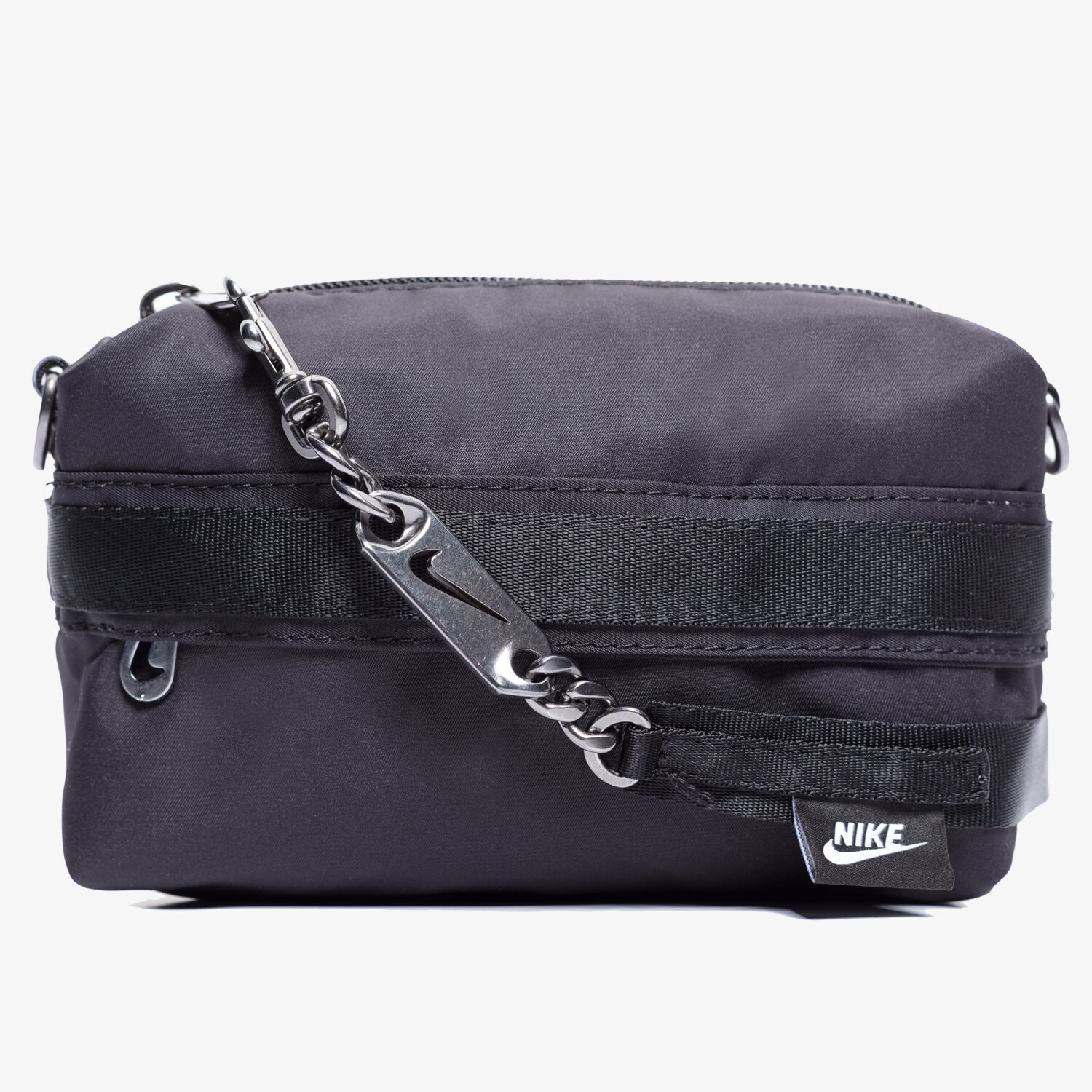 Torba sportowa damska na ramię NIKE FUTURA LUXE CROSSBODY BAG  CW9304-010 CZARNY