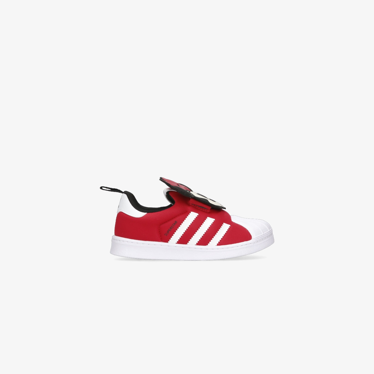 Buty sneakersy dla dzieci ADIDAS SUPERSTAR 360 I Q46306 CZERWONY
