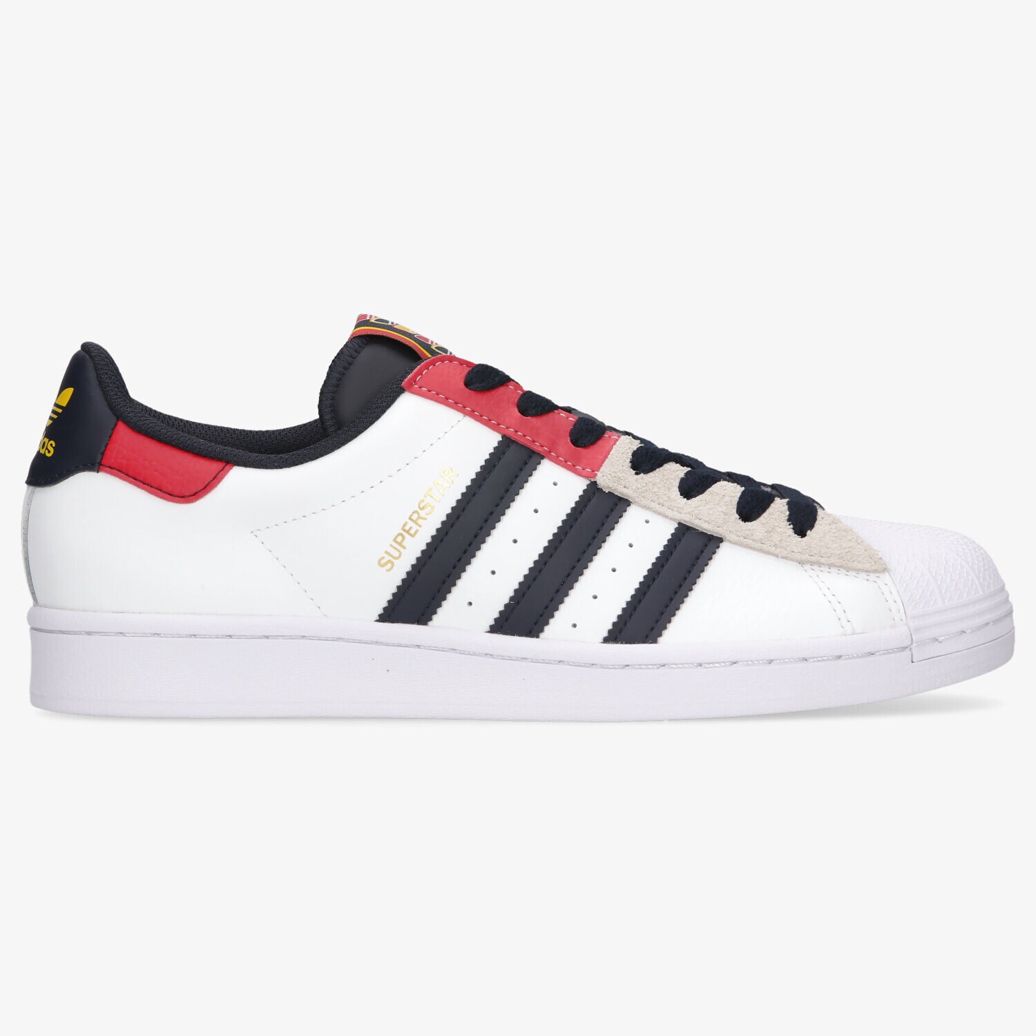 Buty sneakersy męskie ADIDAS SUPERSTAR H05250 BIAŁY