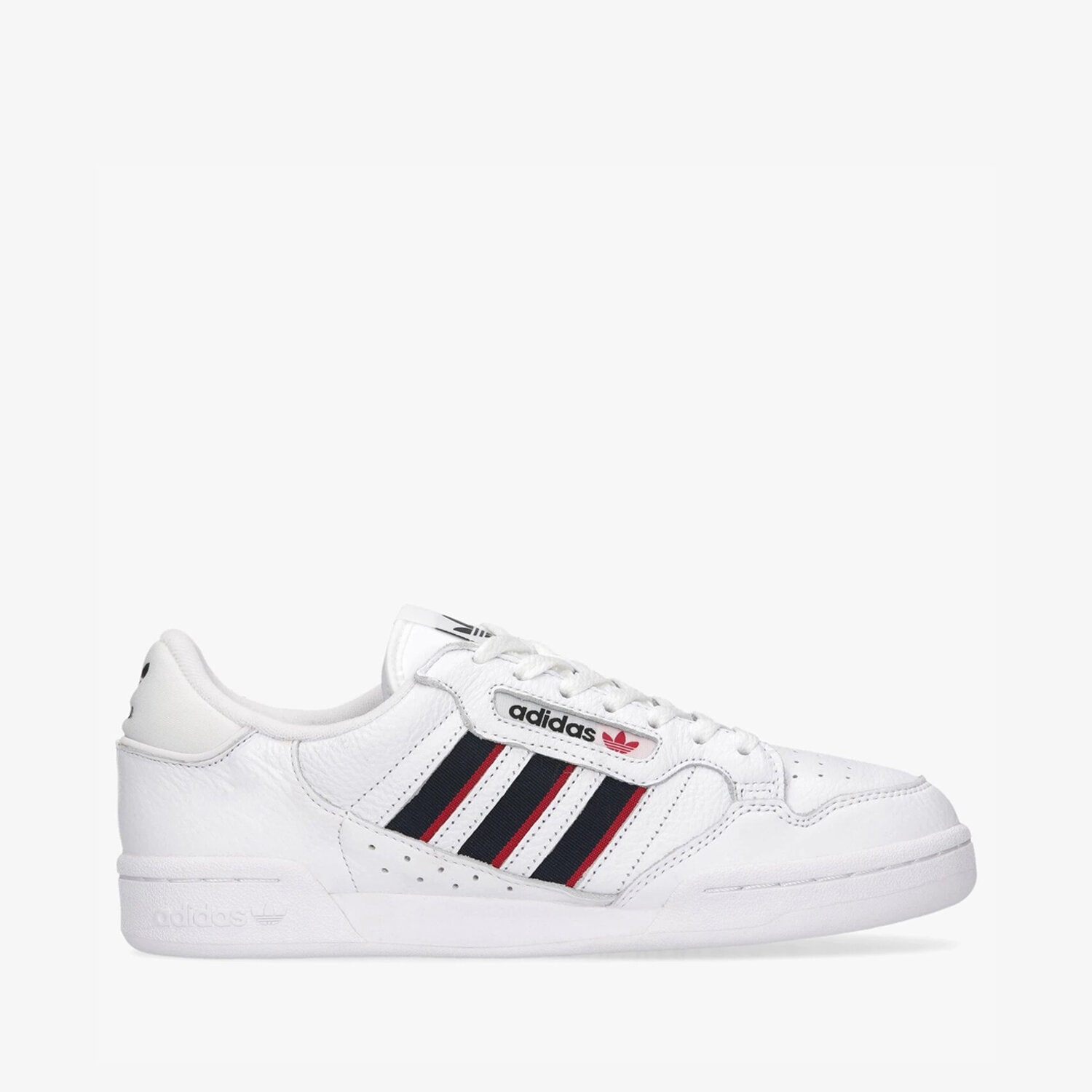 Buty sneakersy męskie ADIDAS CONTINENTAL 80 STRIPES FX5090 BIAŁY