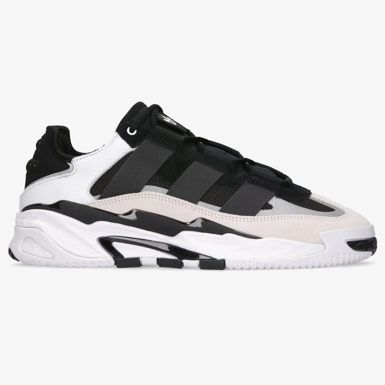 Buty sneakersy męskie ADIDAS NITEBALL H67360 CZARNY