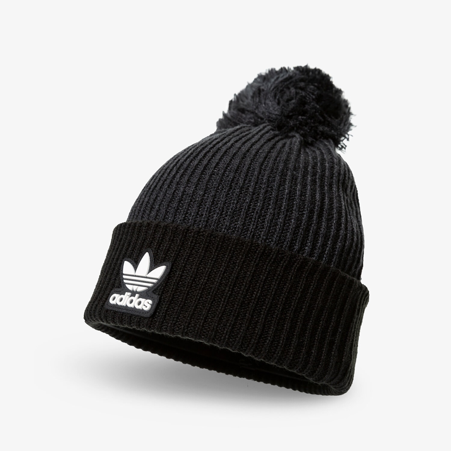 Czapka zimowa dla dzieci ADIDAS CZAPKA ZIMOWA AC POM BEANIE H35510 CZARNY