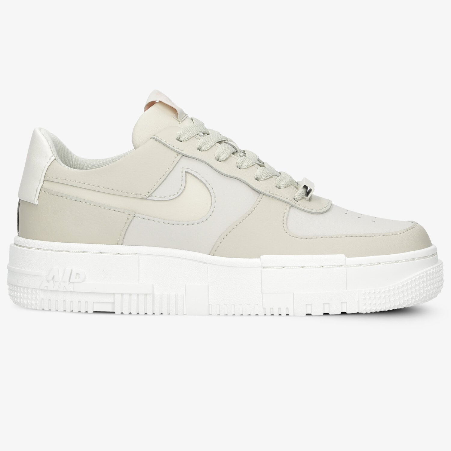 Buty sneakersy damskie NIKE AIR FORCE 1 PIXEL  CK6649-104 BEŻOWY
