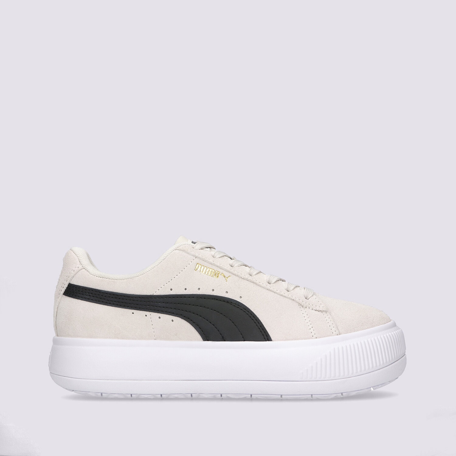 Buty sneakersy damskie PUMA SUEDE MAYU 38068601 BEŻOWY