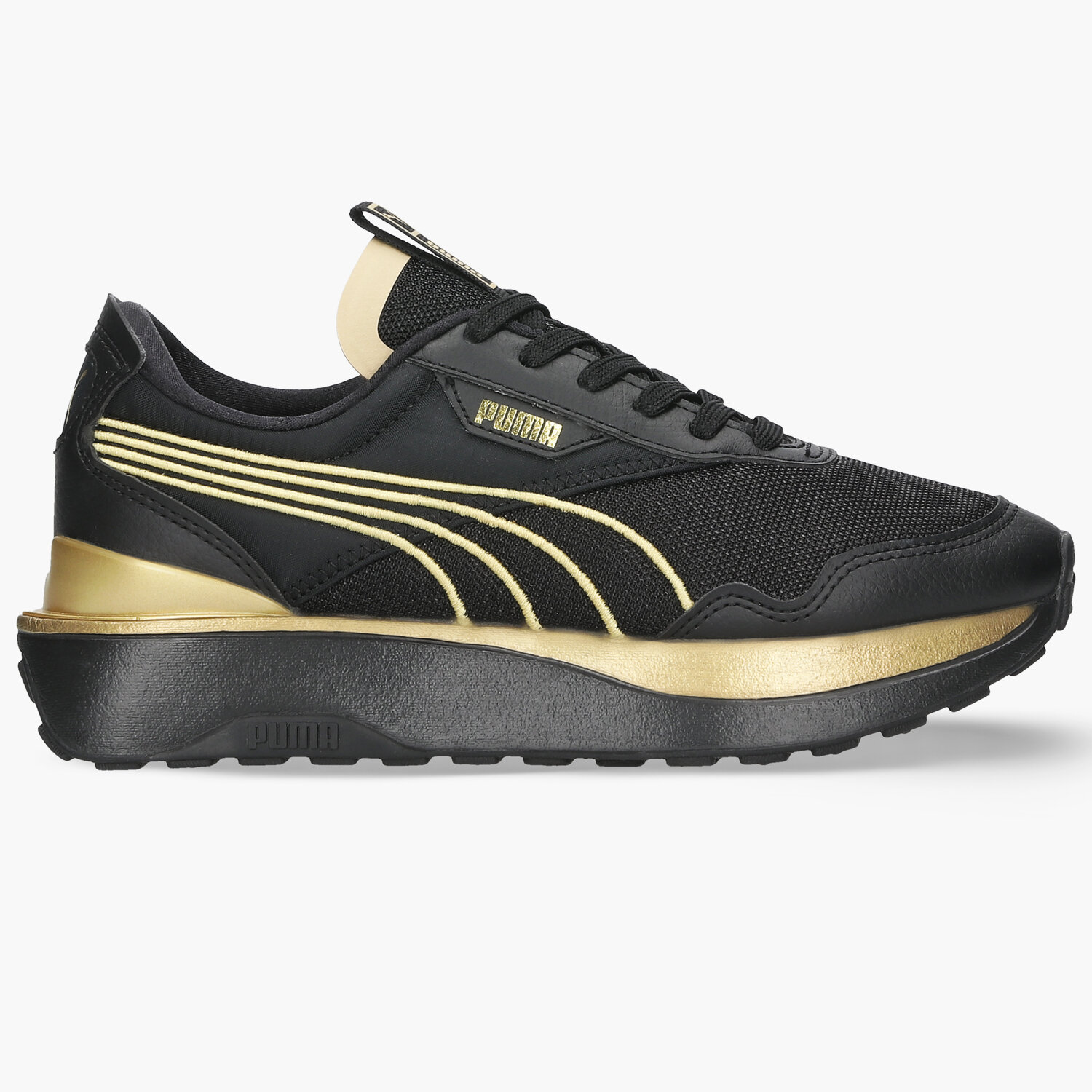 Buty sneakersy damskie PUMA CRUISE RIDER METAL WN'S 38161502 CZARNY