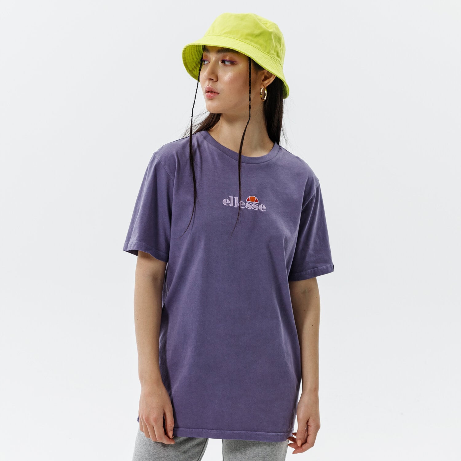 Koszulka, t-shirt damski ELLESSE T-SHIRT ANNATTO TEE PRPL SGK13148305 FIOLETOWY