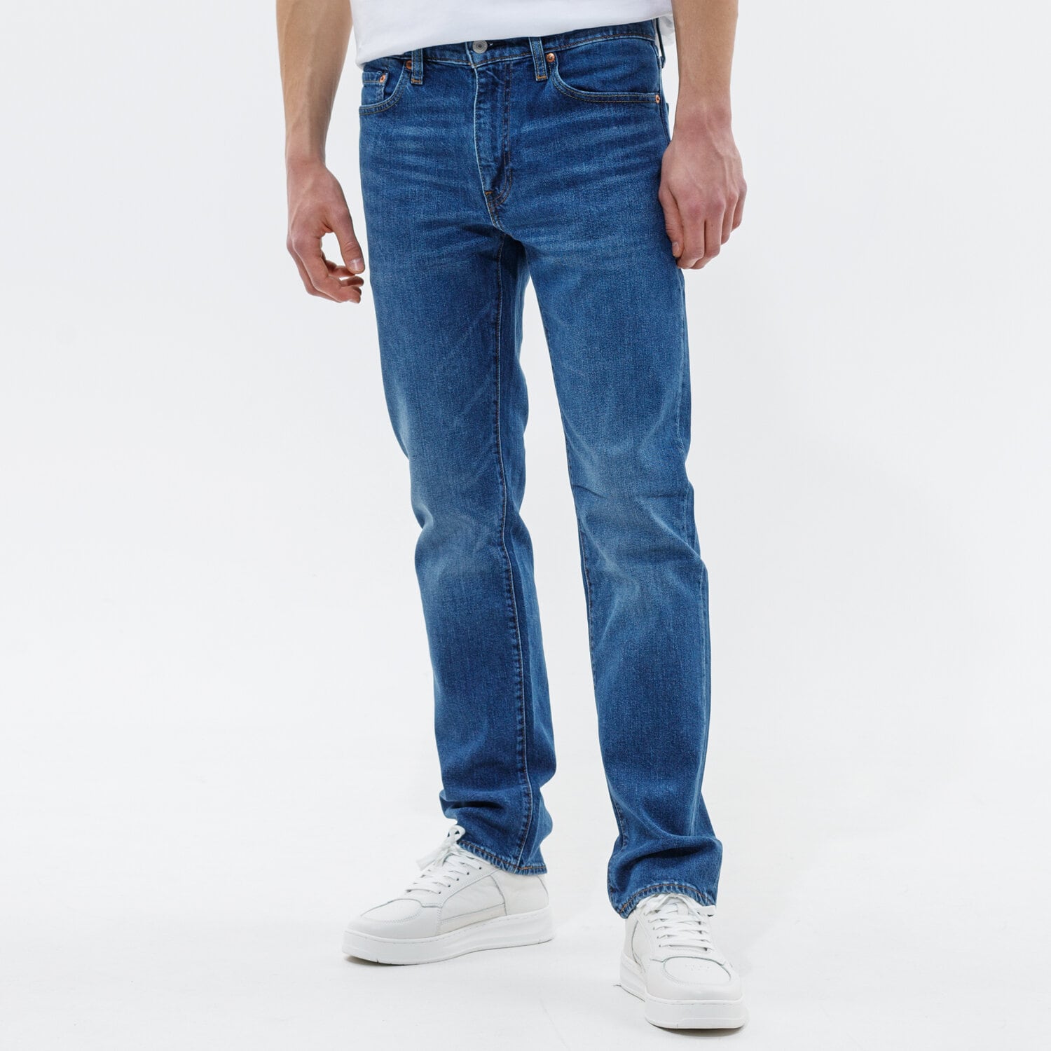 Spodnie sportowe męskie LEVI'S SPODNIE 511 SLIM 04511-4623 GRANATOWY