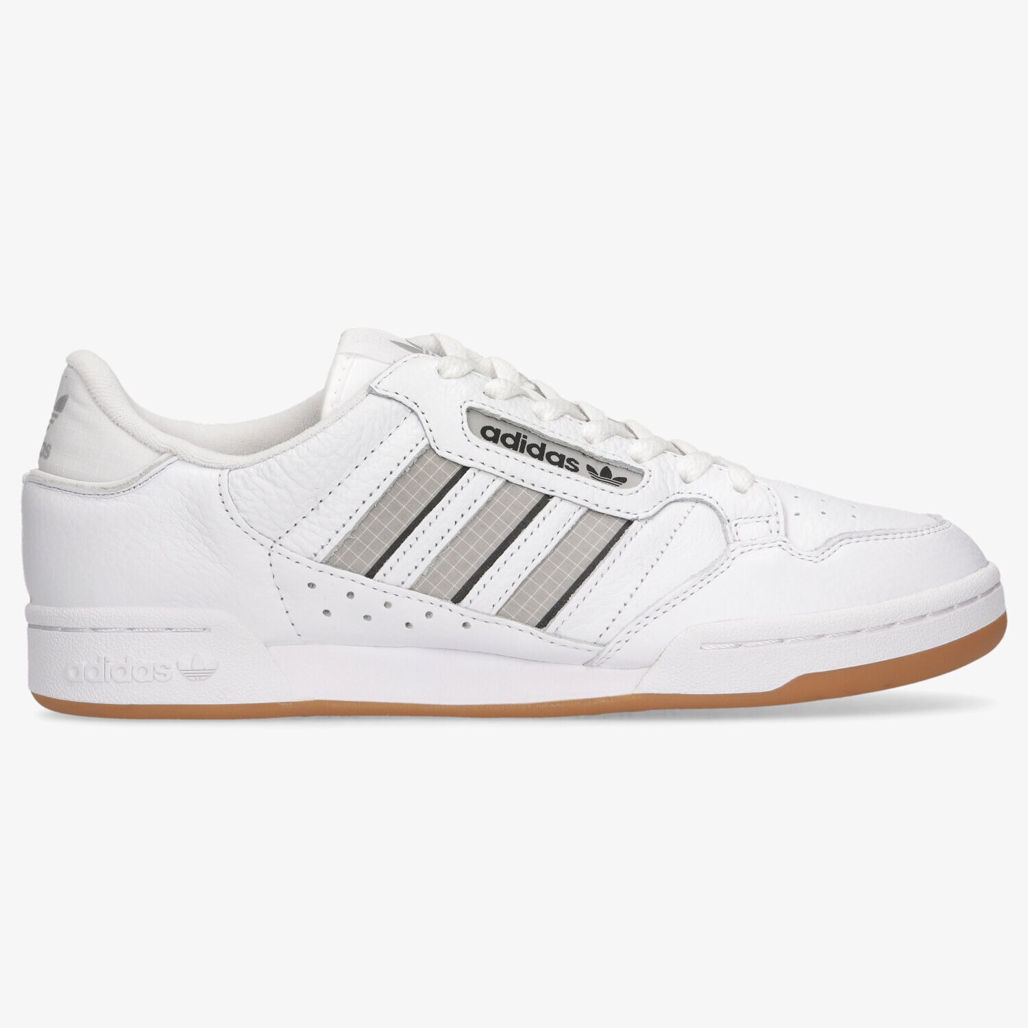 Buty sneakersy męskie ADIDAS CONTINENTAL 80 STRIPES H02163 BIAŁY