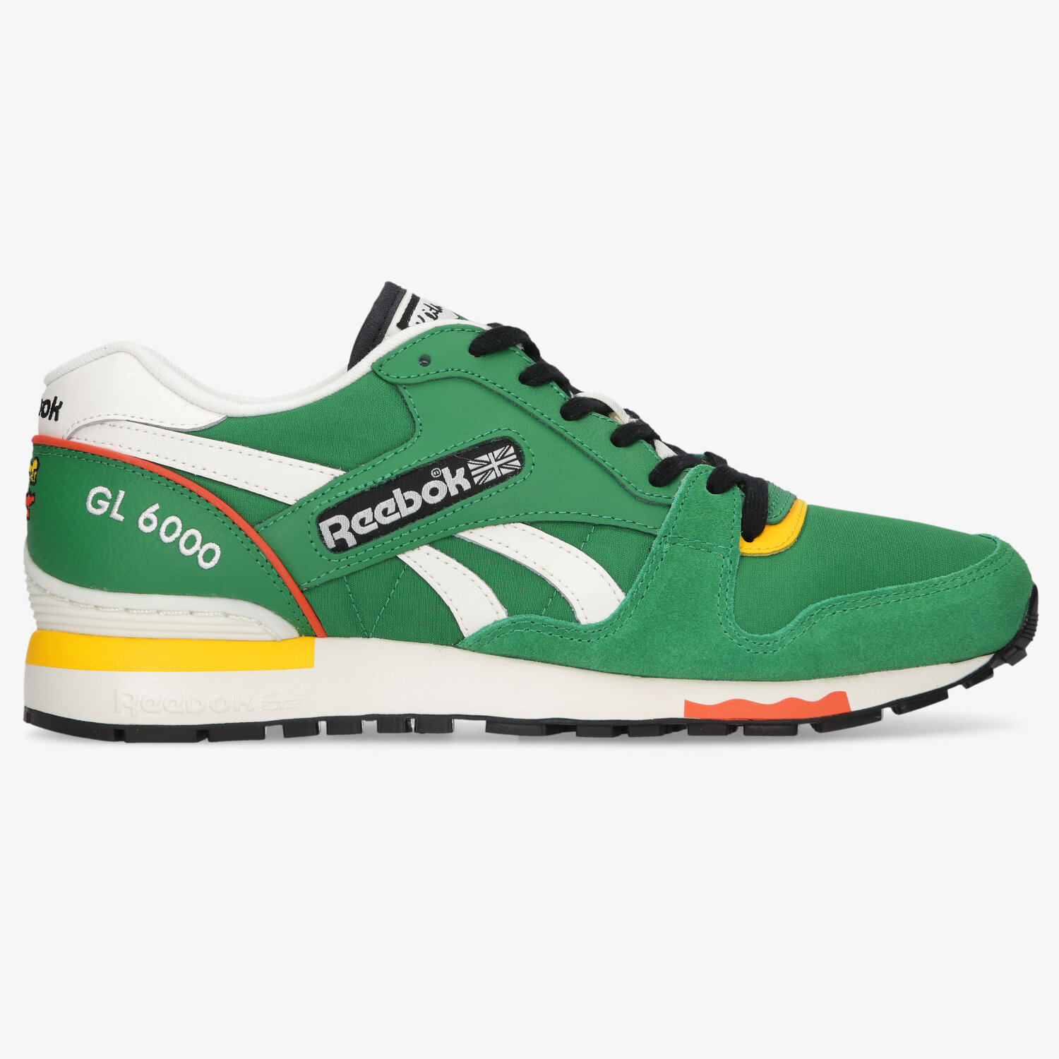 Buty sneakersy męskie REEBOK GL6000 KEITH HARING GZ1460 ZIELONY