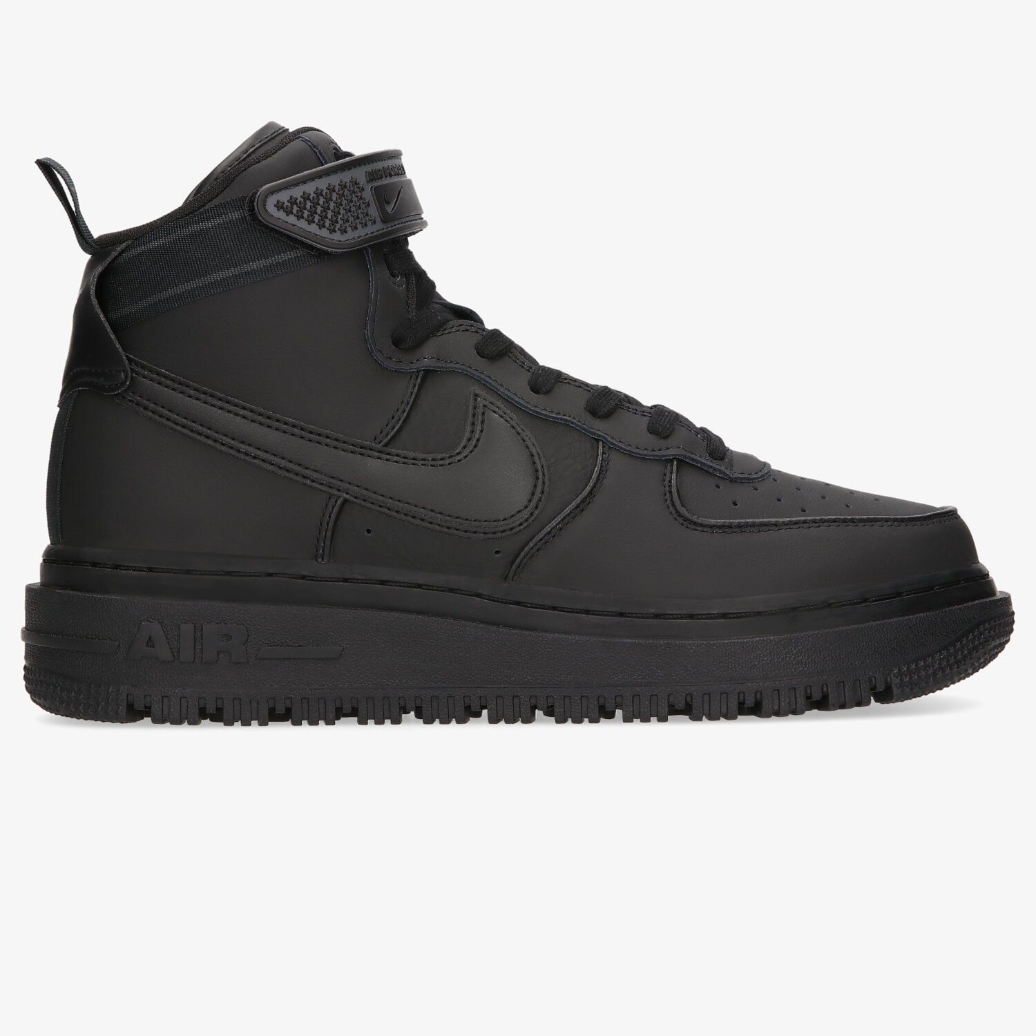 Buty sneakersy męskie NIKE AIR FORCE 1 DA0418-001 CZARNY